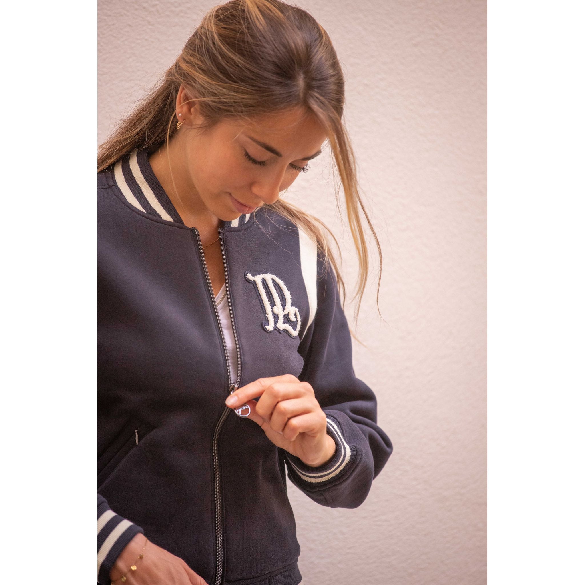 Penelope University Sweatshirt - Women's Navy/white - 963335751_ambi_6
