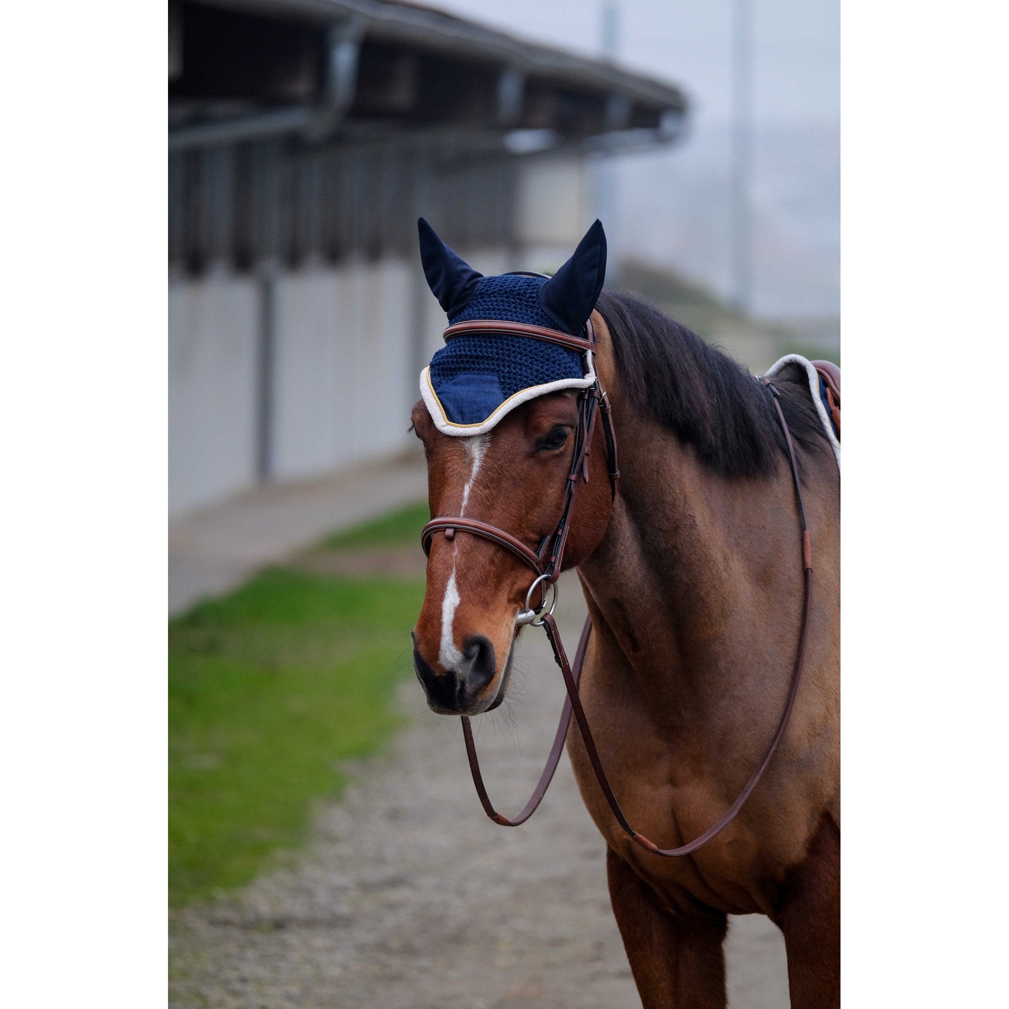 EQUITHÈME Denim fly veil Navy blue 306974007