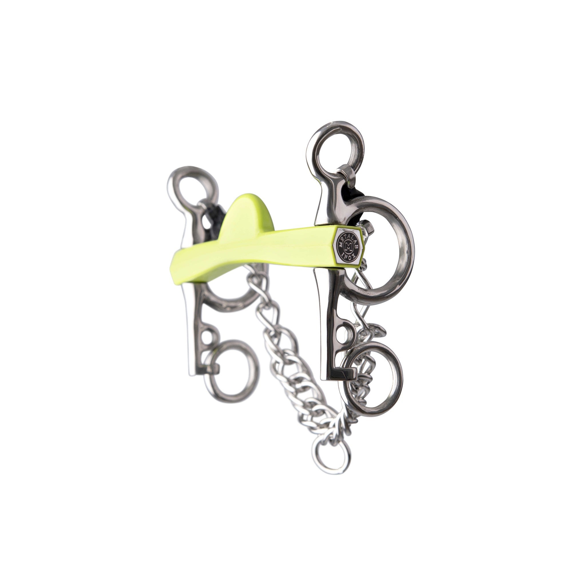 Metalab Flexi Soft Short Cheek Half Moon Pelham bit 590165130