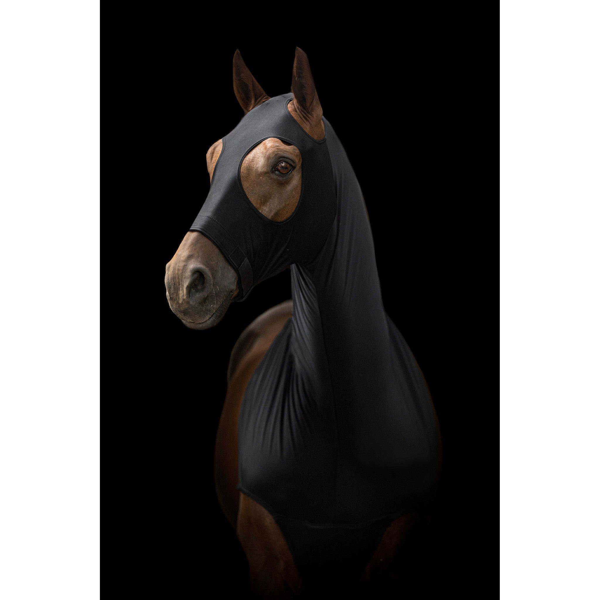 Lami-Cell Lycra Head and Neck Protection Black 400406202