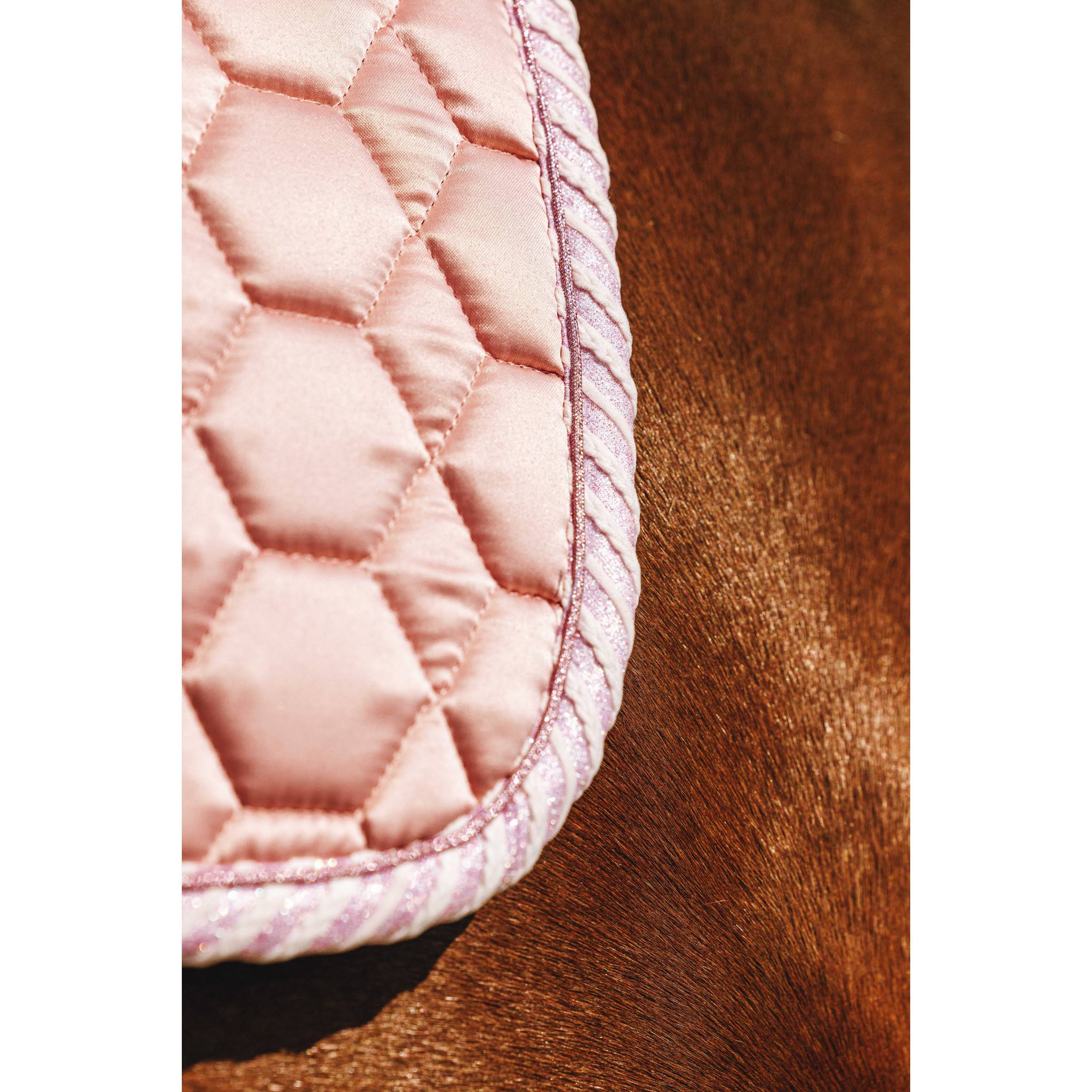 EQUITHÈME Pretty Saddle Pad - All purpose Pink 204010013