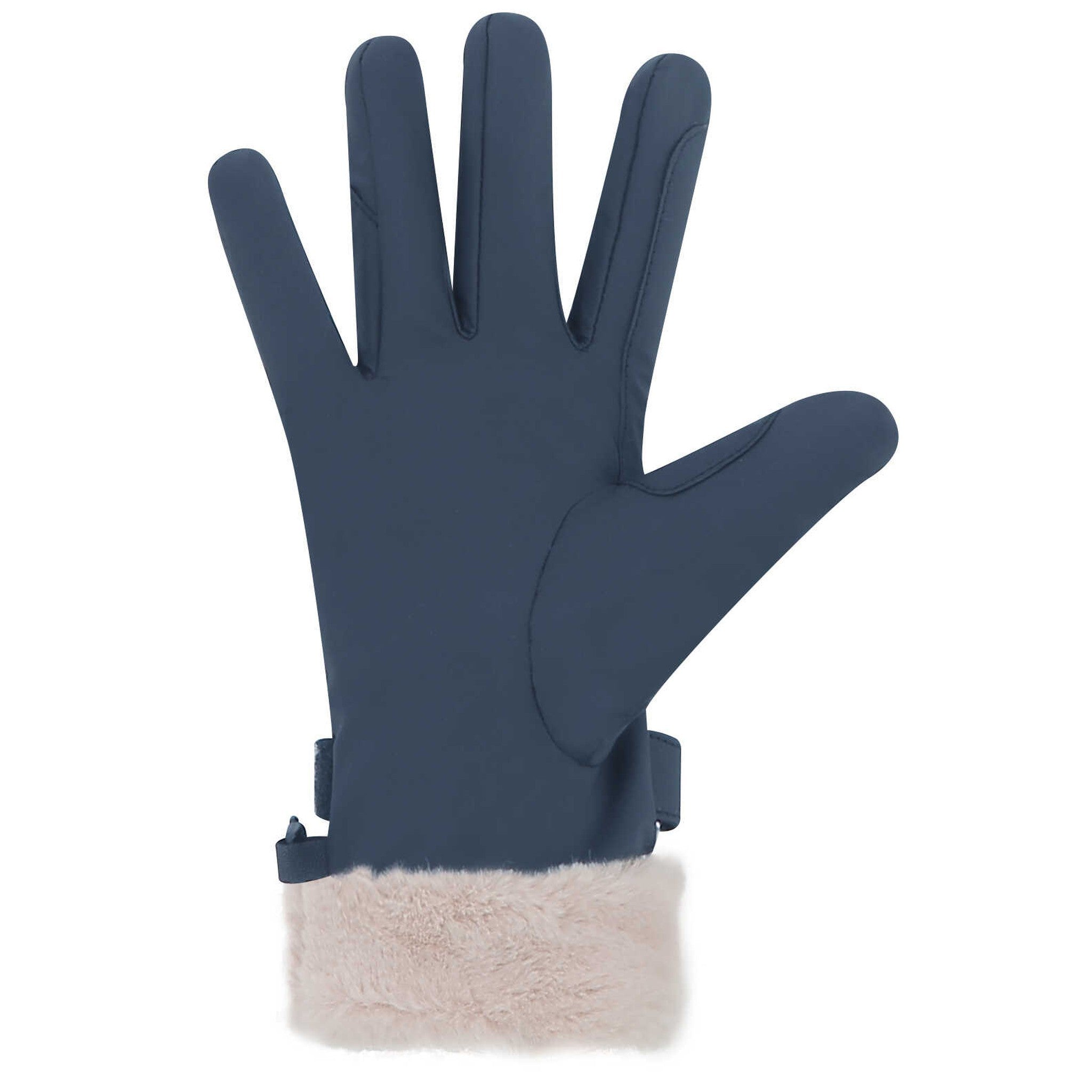 EQUITHÈME Valois Gloves Navy blue 930265072