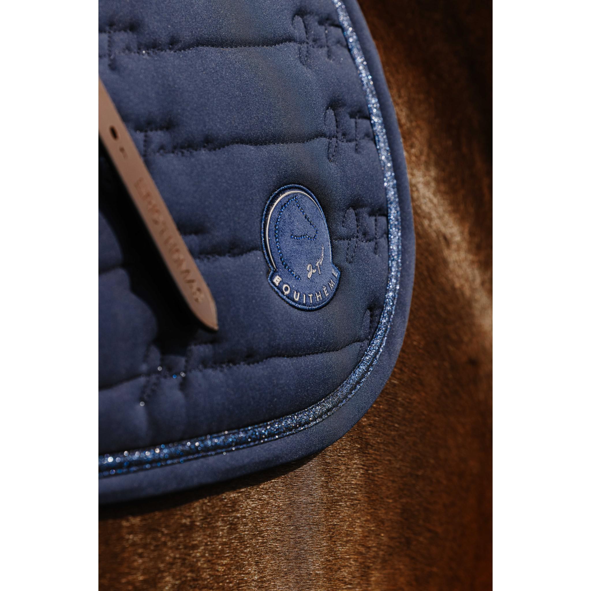 Je t’aime EQUITHÈME Origine Saddle Pad - All purpose Blue 204508007