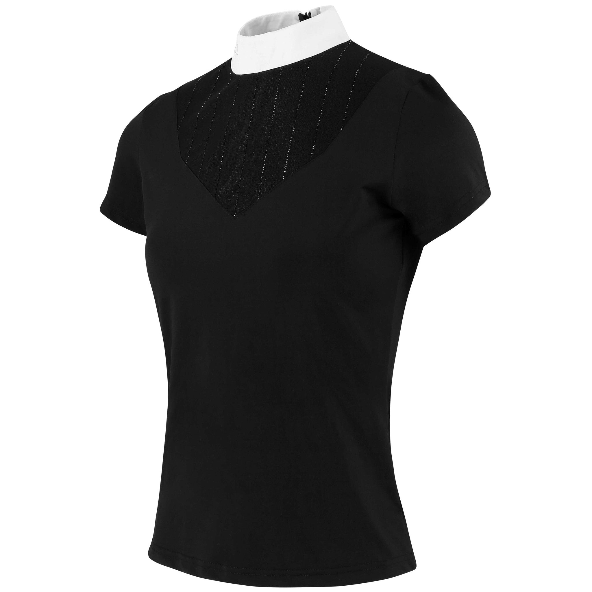 EQUITHÈME Funza Show Polo - Women - Black - 962104021_packshot_2