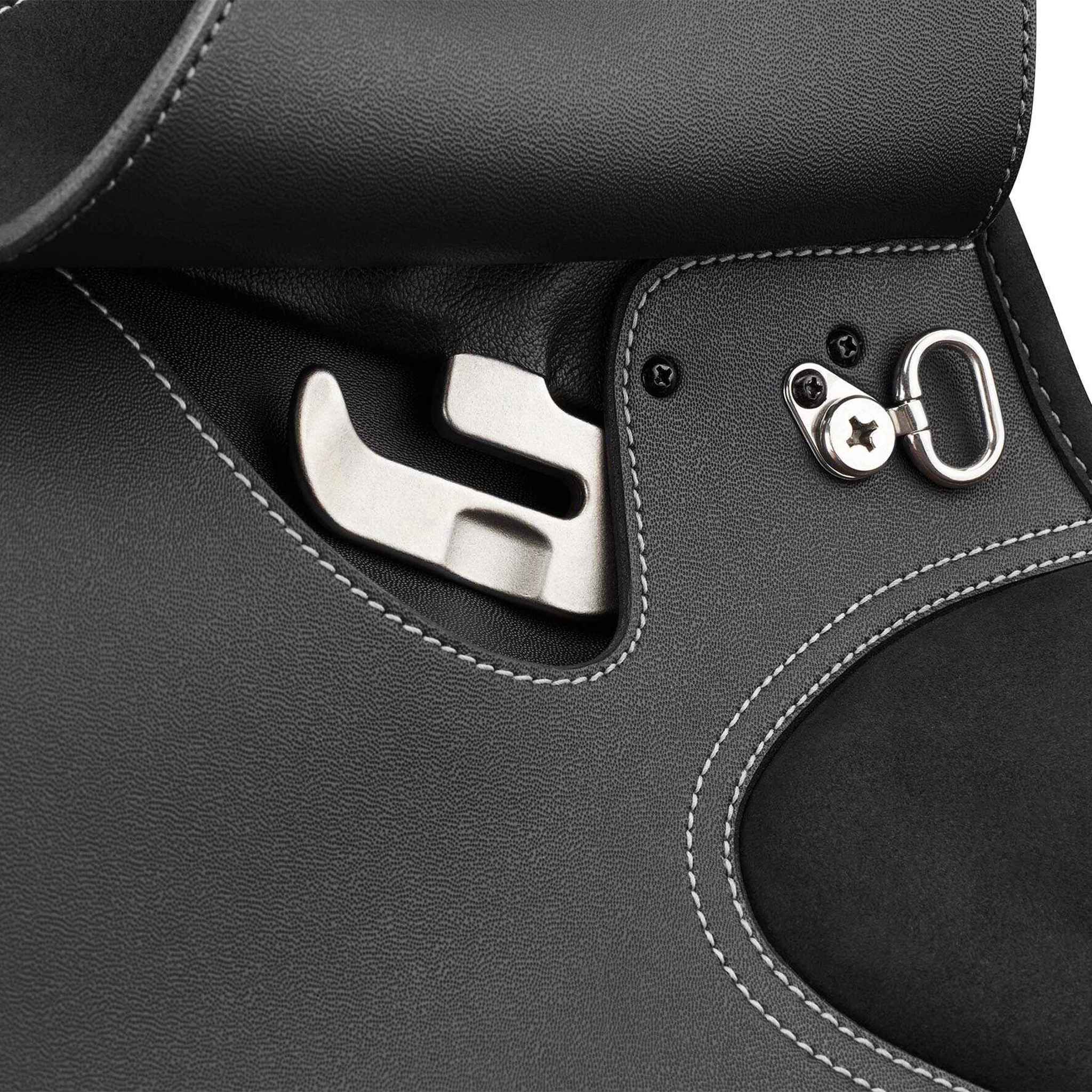 WINTEC Pro Jump Cair® Hart Pony Saddle Black - 118392040_zoom_2