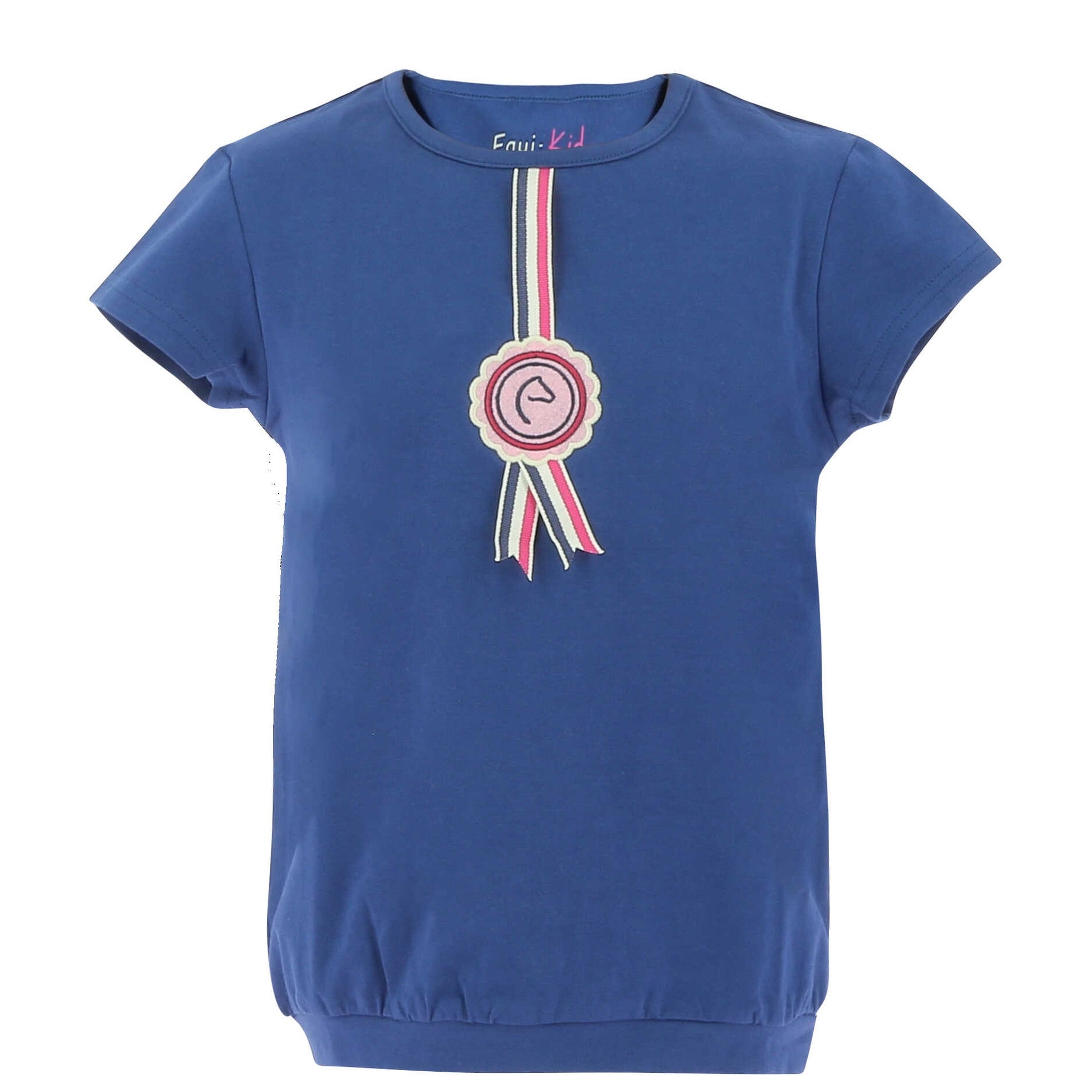 EQUITHÈME Janice T-shirt - Kids - Navy blue - 963044004_packshot_1