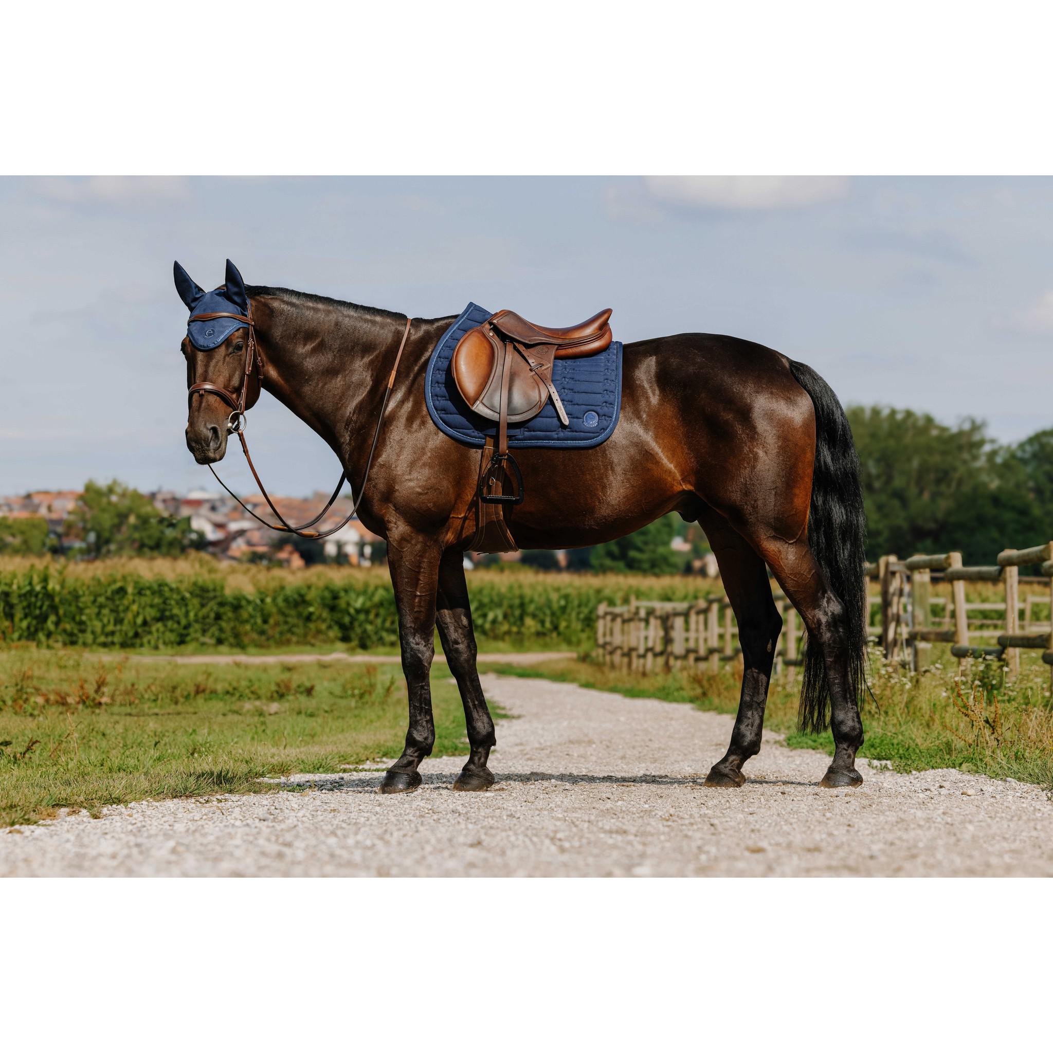 Je t’aime EQUITHÈME Origine Saddle Pad - All purpose Blue 204508007