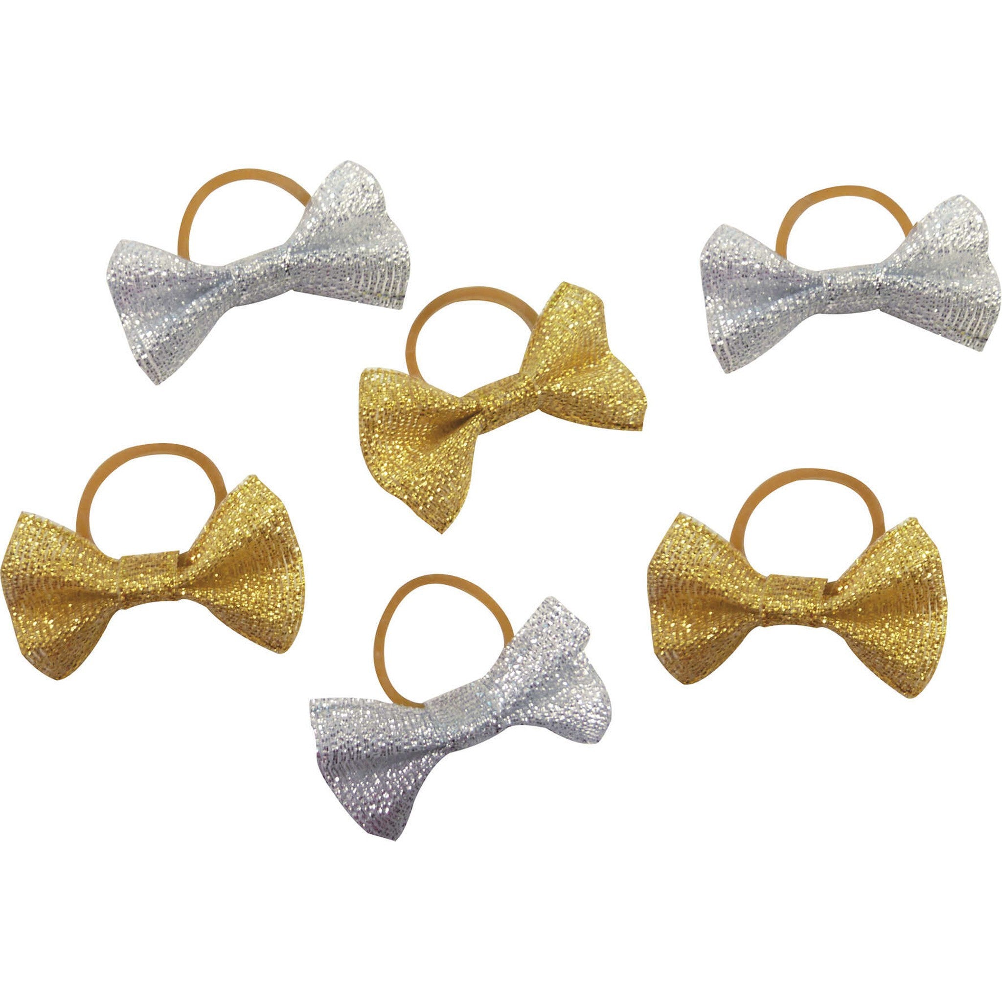 EQUITHÈME Braiding bows glittered Gold 306800010