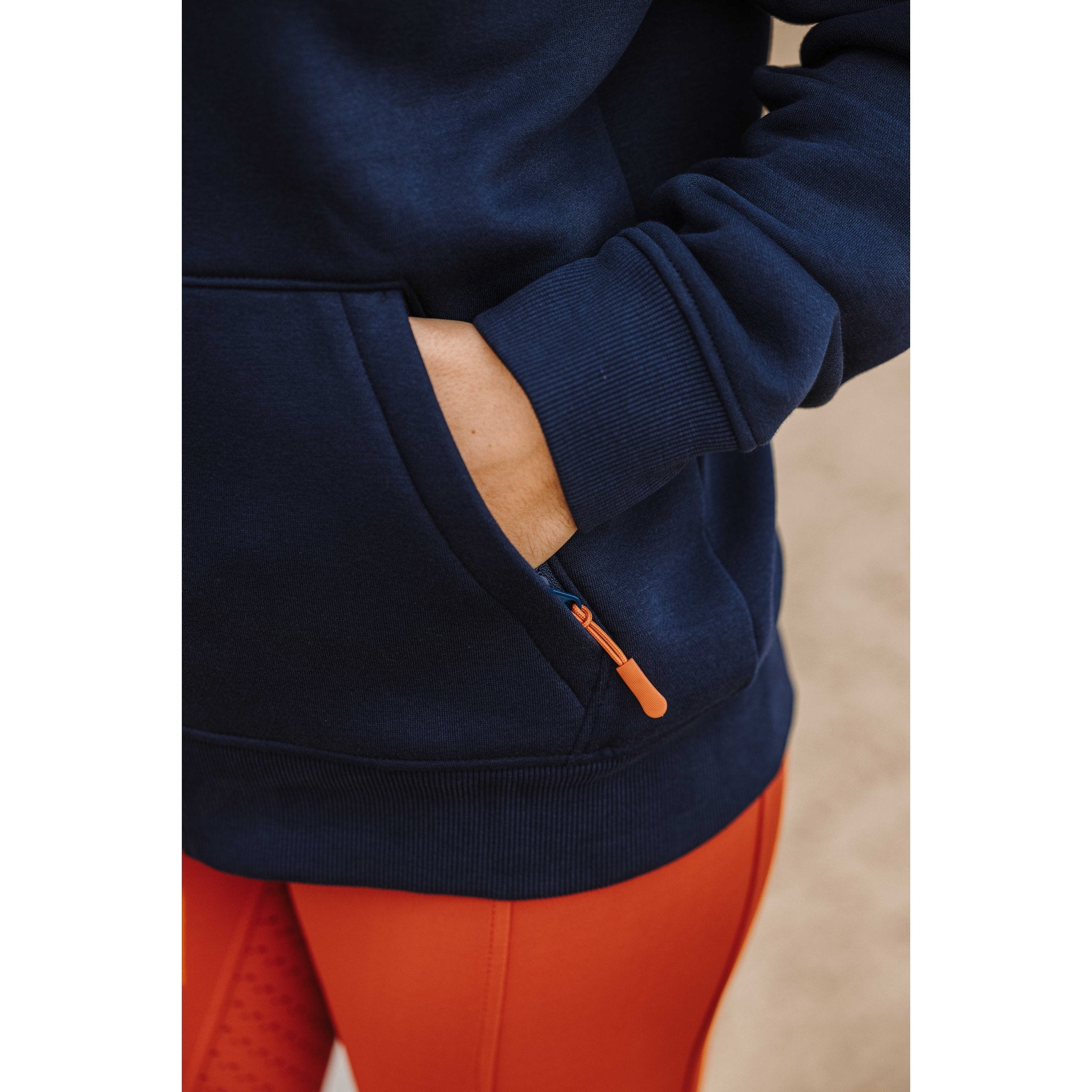 EQUITHÈME Originals Gabriel Sweatshirt - Adult - Navy blue - 963218072_ambi_6