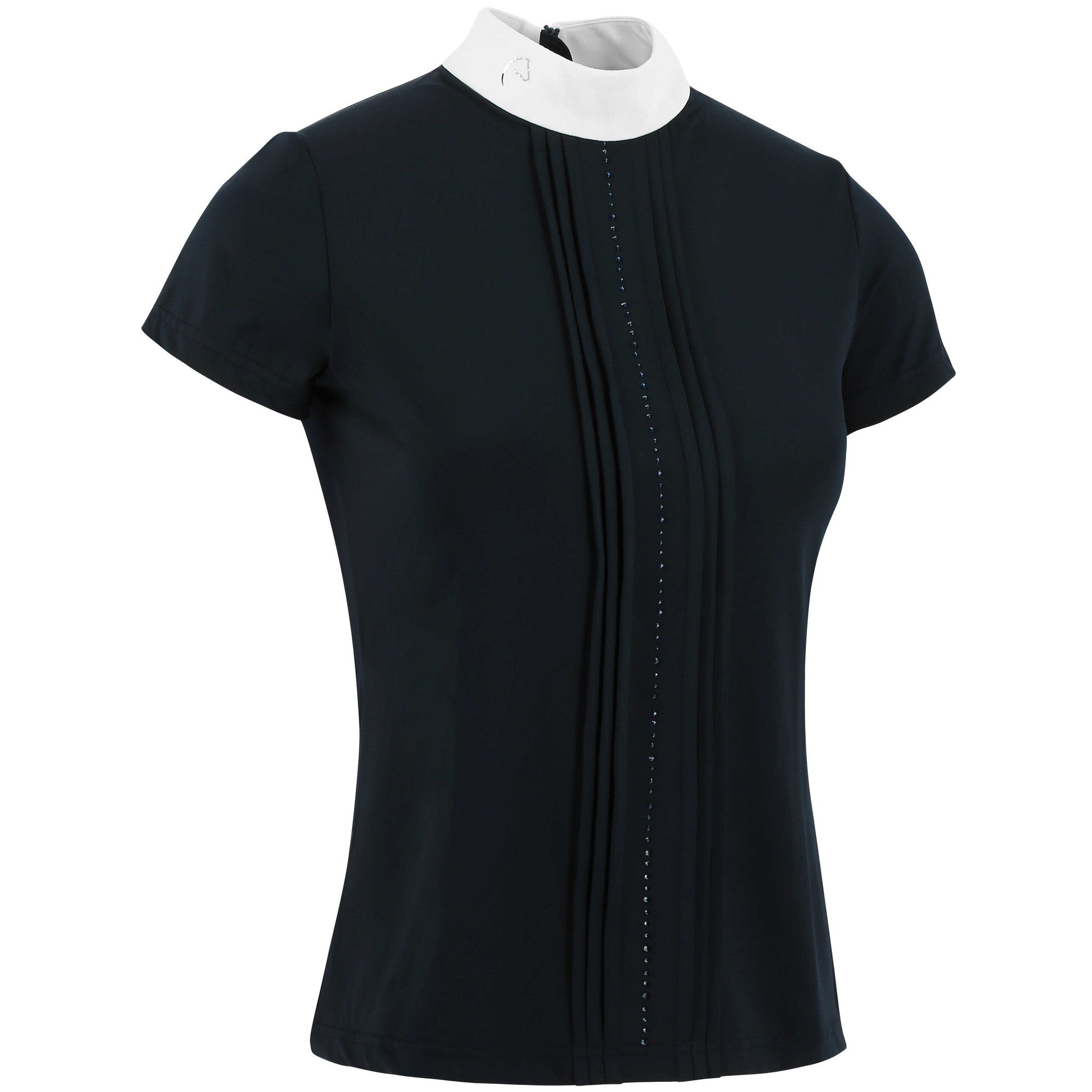 EQUITHÈME Dorla Show Polo Shirt - Ladies Navy blue 962106071