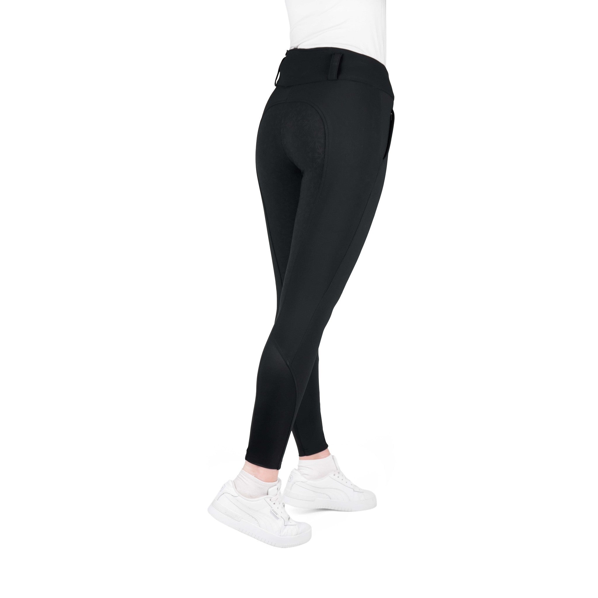 EQUITHÈME Sierra Heated Riding Breeches - Ladies Black 981100236