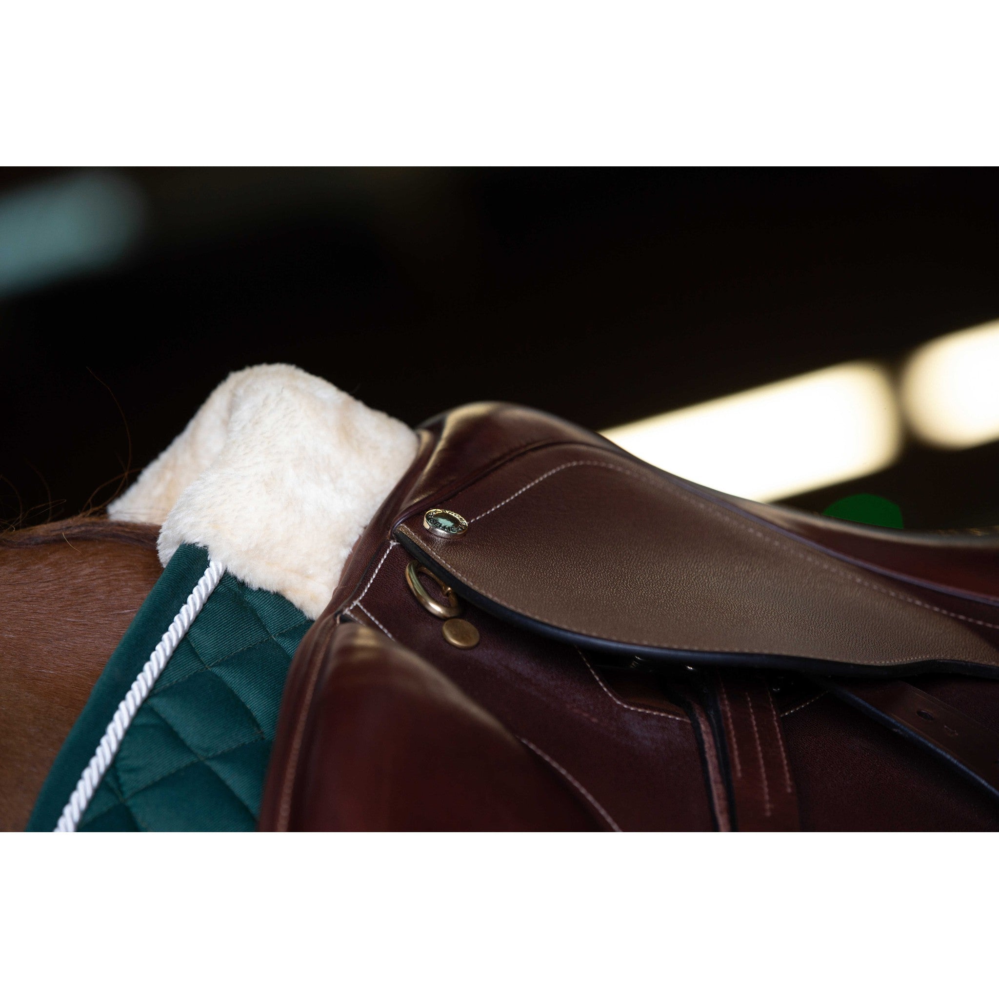 RIDING WORLD Saddle Pad/Half Pad Green - 204026008_ambi_3