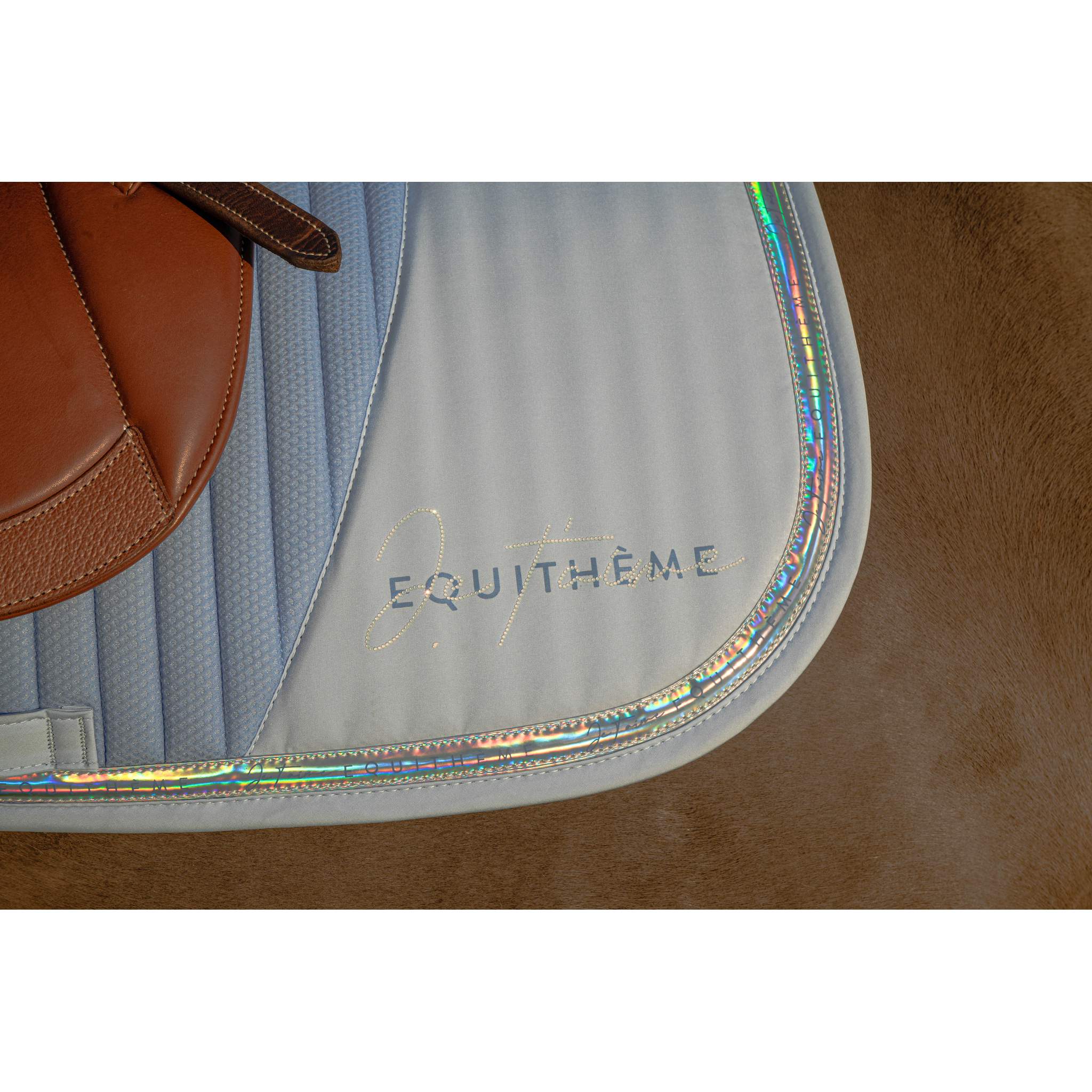 EQUITHÈME Talent All-Purpose Saddle Pad Blue/light blue - 204511012_ambi_2