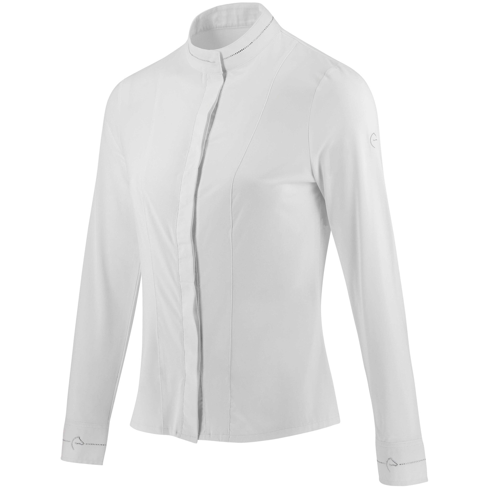 EQUITHÈME Julia Show Shirt - Ladies White 962099012