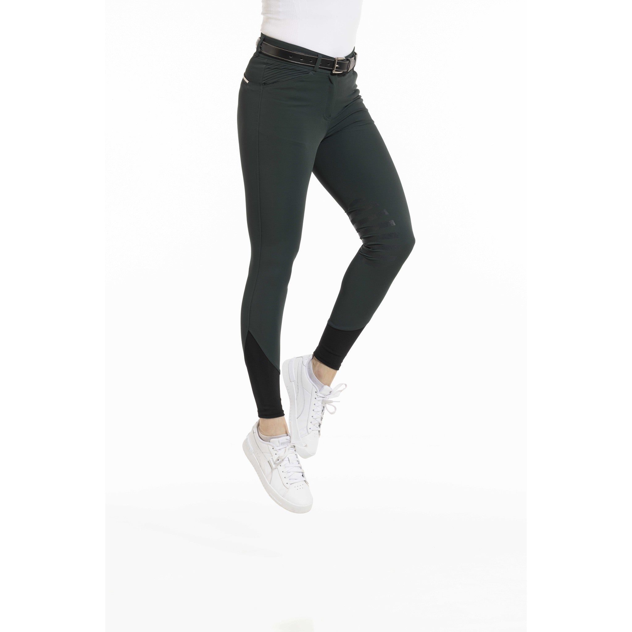 EQUITHÈME Joséphine Riding Pants - Women - Dark green - 979460936_packshot_3