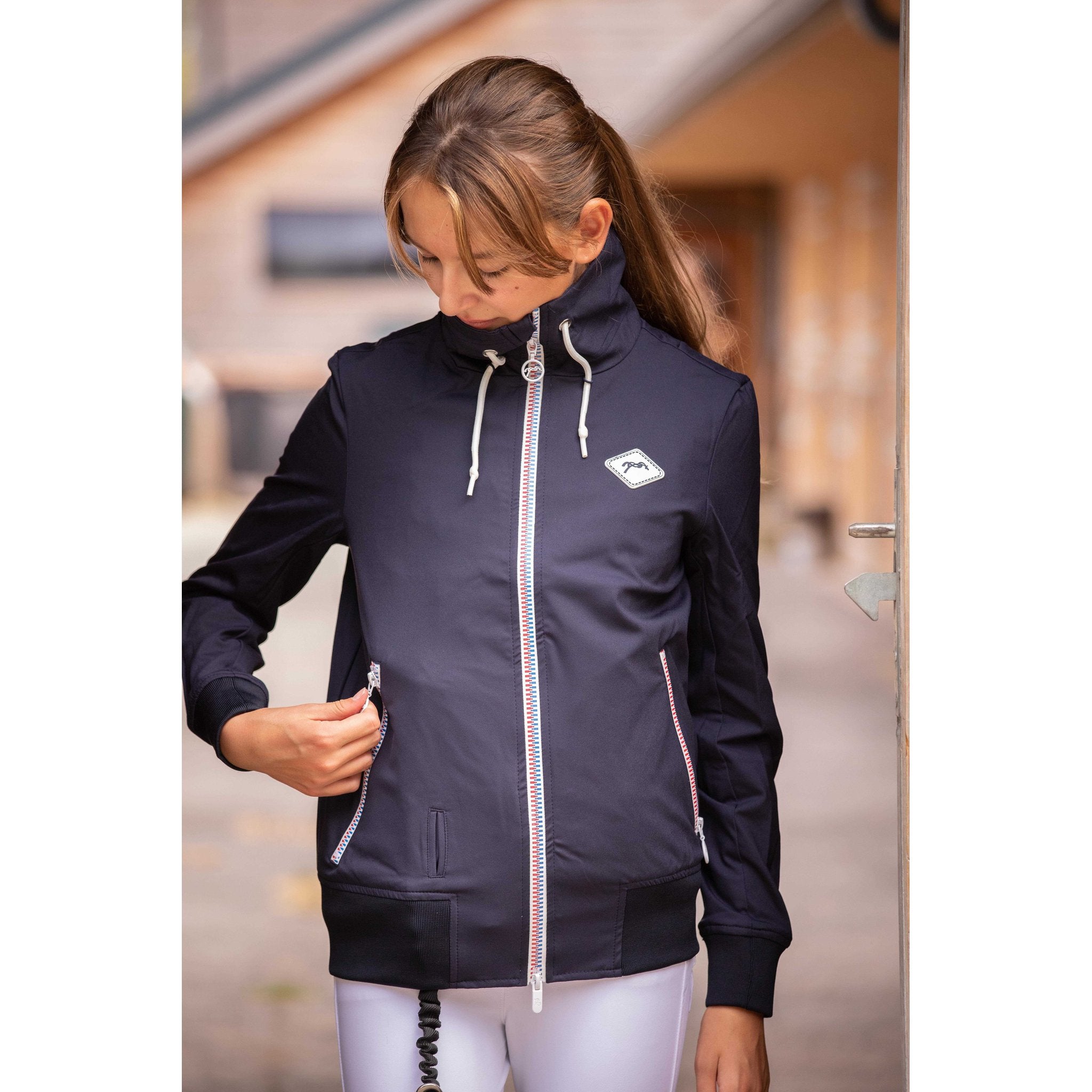 Penelope Airjacket for Women Navy blue - 978922070_ambi_3