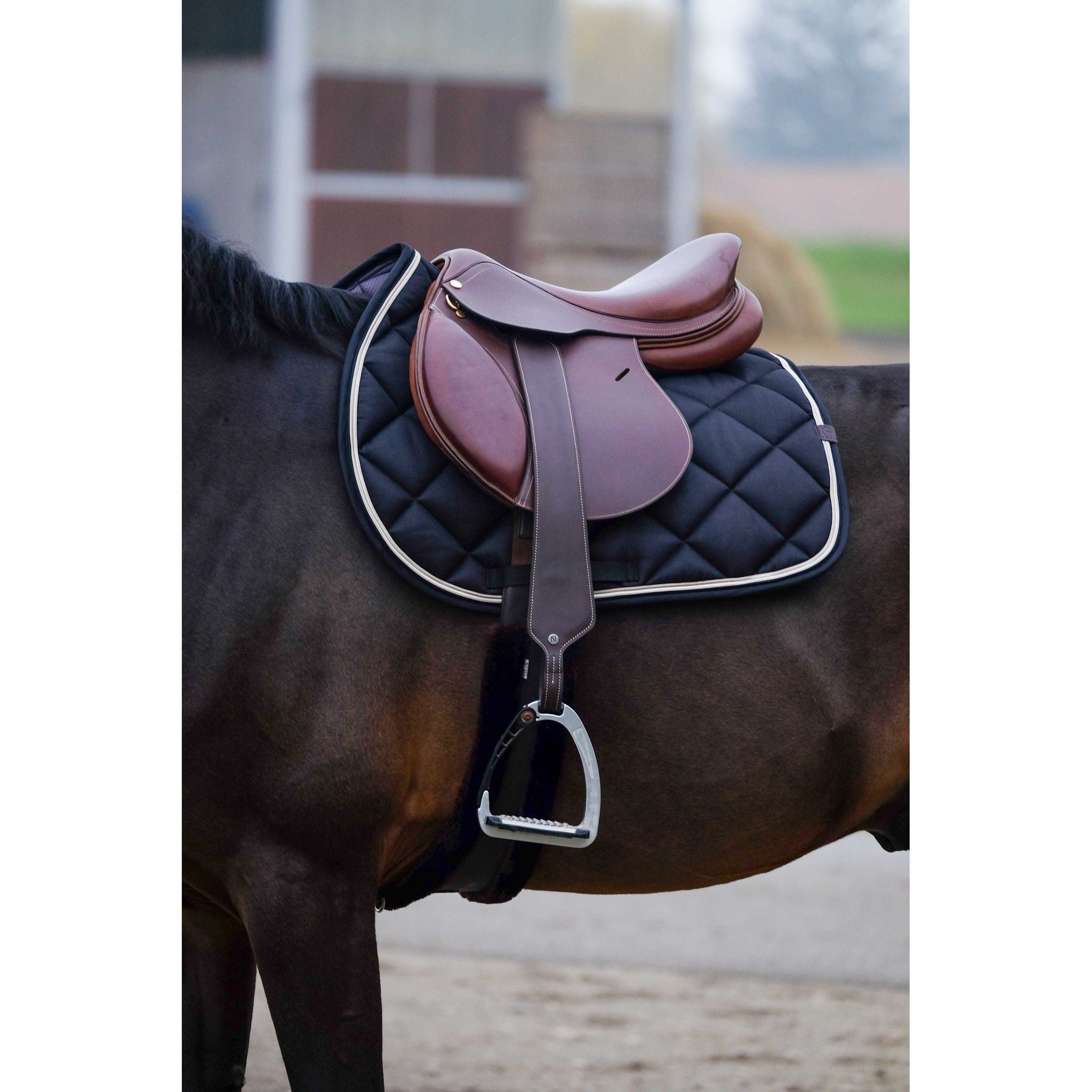 EQUITHÈME Classic Saddle pad - All purpose Black 204773002