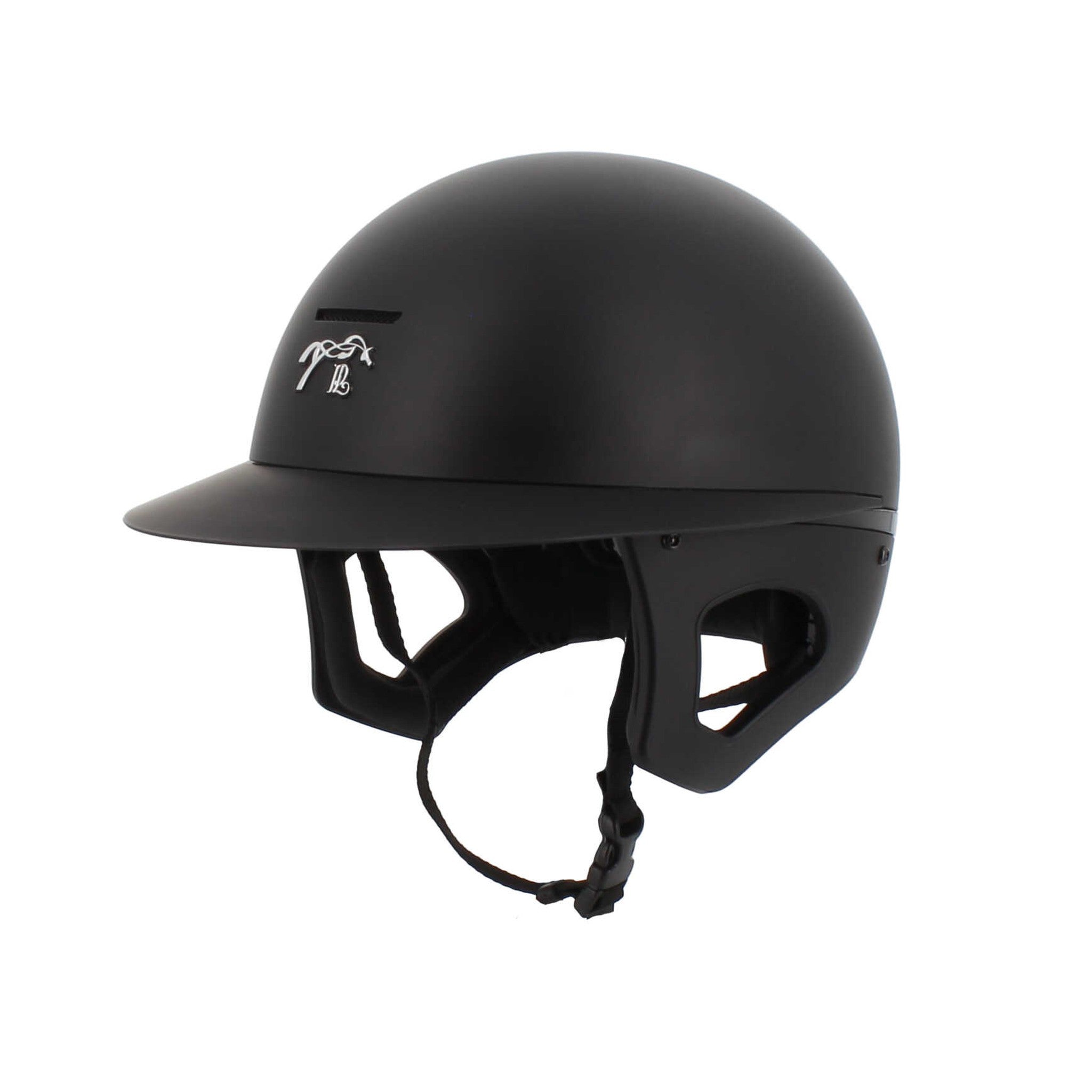 Penelope by Freejump Long Visor Riding Helmet Matte black - 990800012_packshot_2
