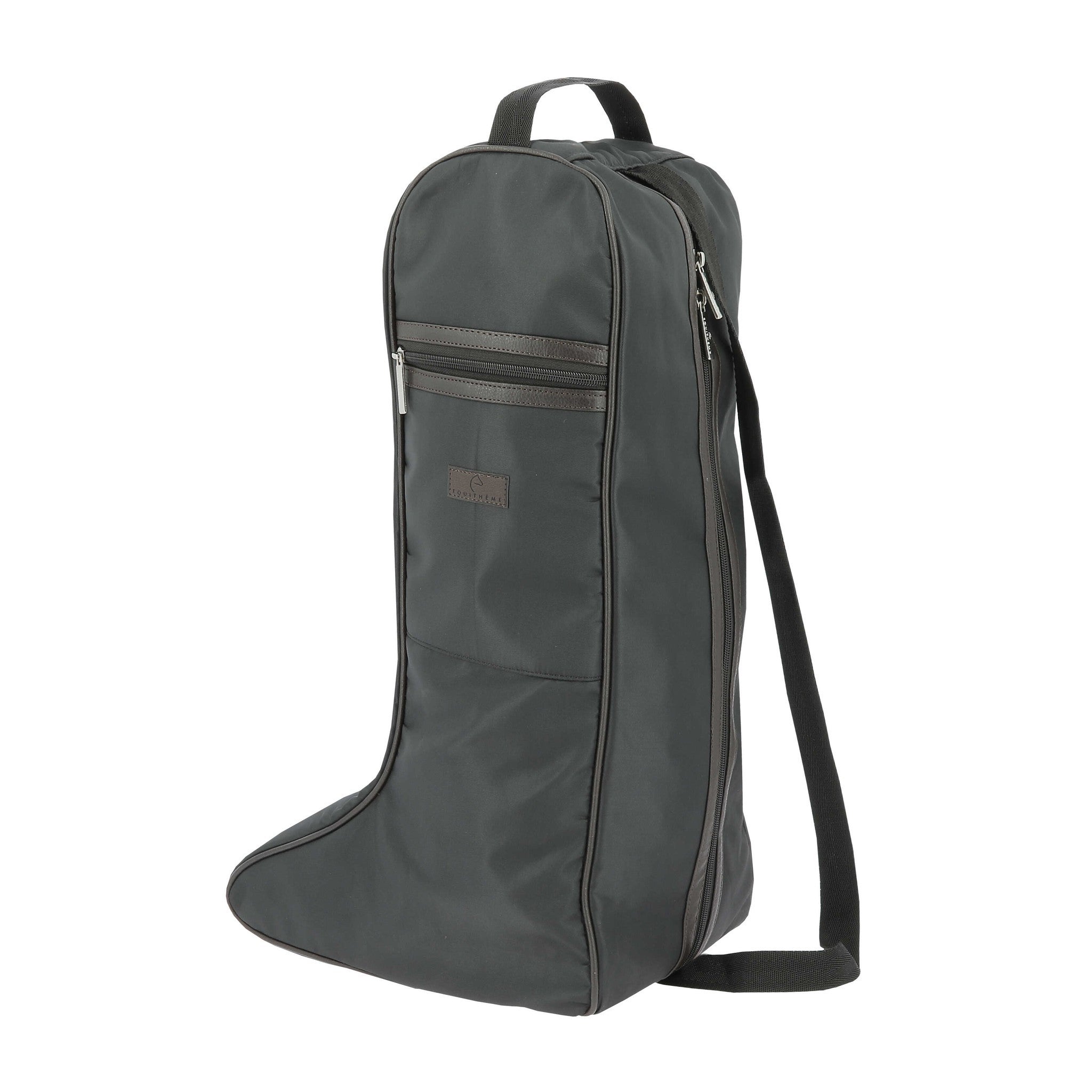 EQUITHÈME Soft boot bag Black 937020200