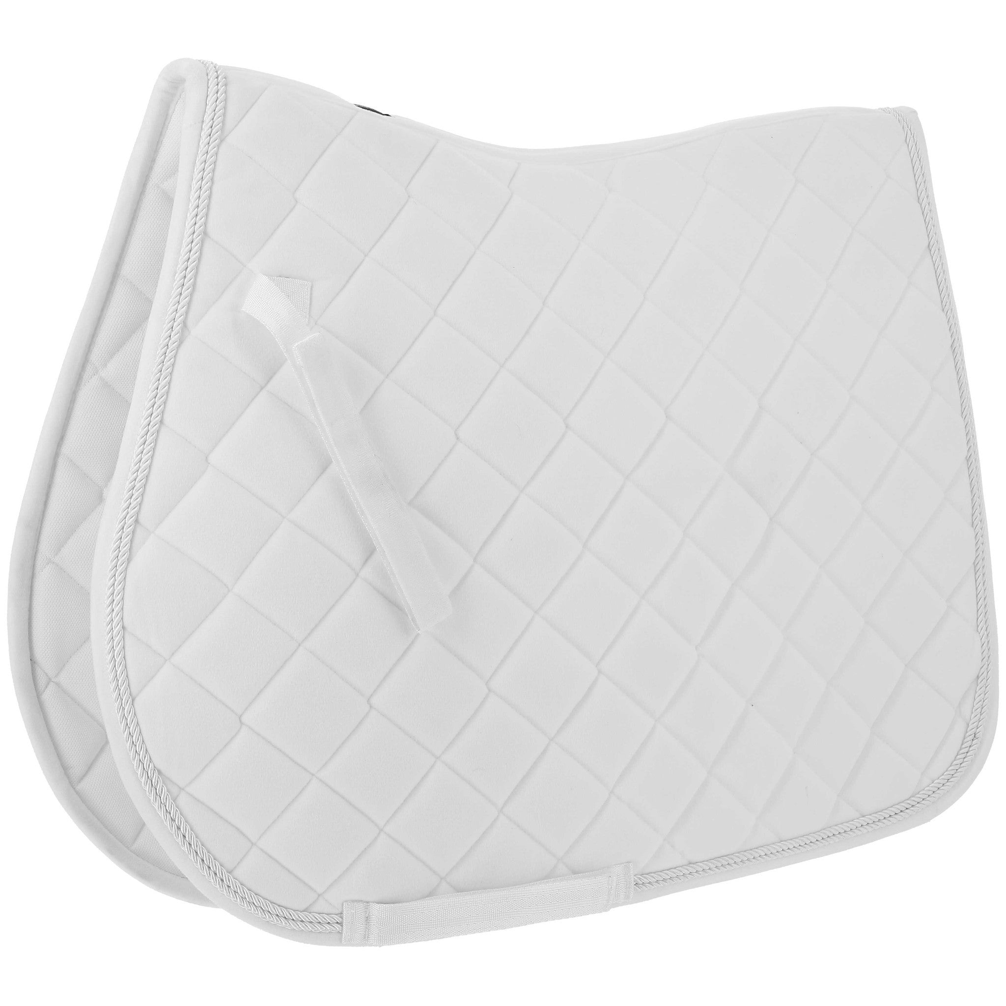 Riding World Velours saddle pad - All purpose White 204059001