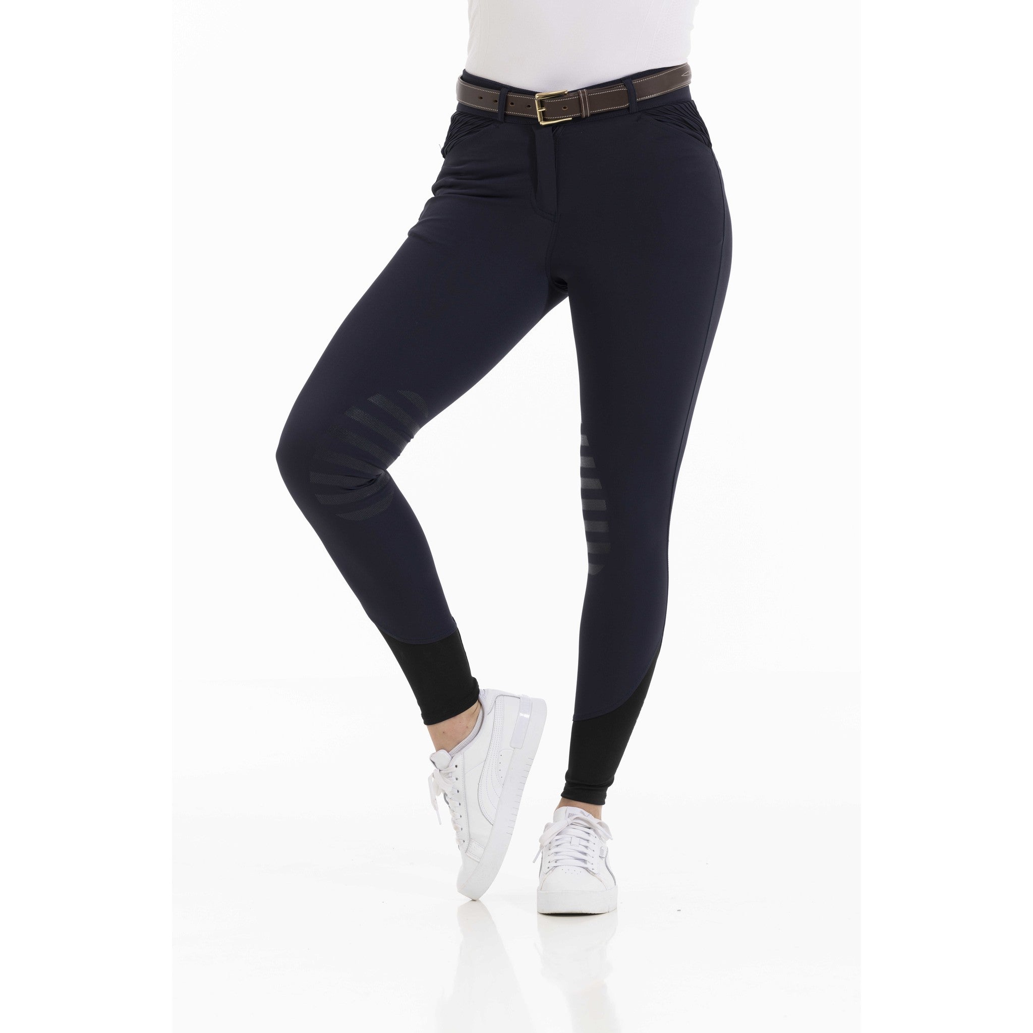 EQUITHÈME Joséphine Riding Pants - Women - Navy blue - 979460736_packshot_7