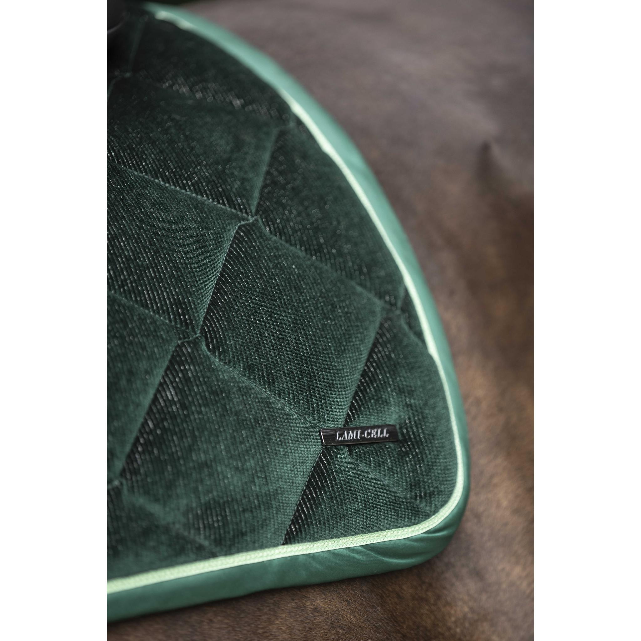 Lami-Cell Glimmer Saddle Pad - All purpose Dark green 220039009