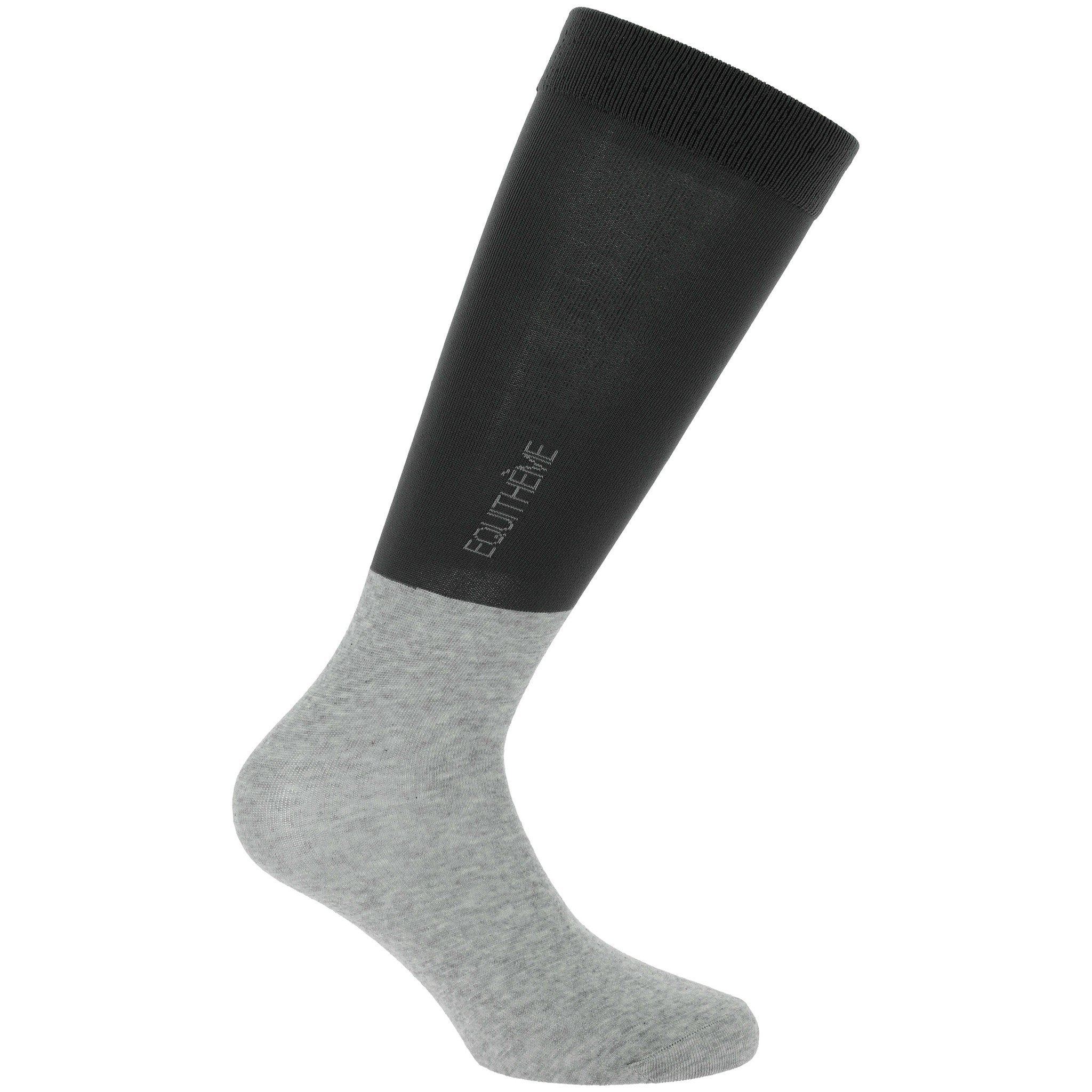EQUITHÈME Competition Socks Anthracite/light grey 986116311