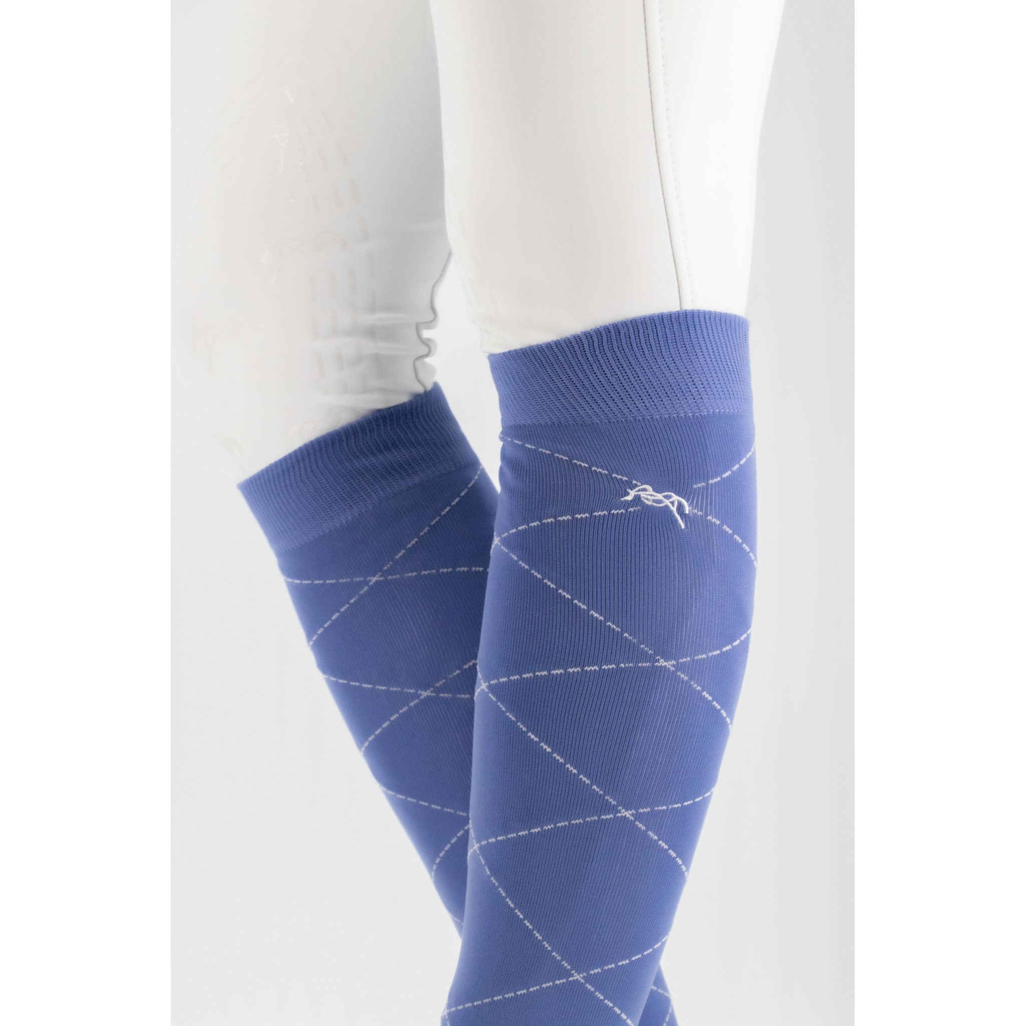Pénélope Luxe Stripes & Cross socks - Ladies Denim 986803191