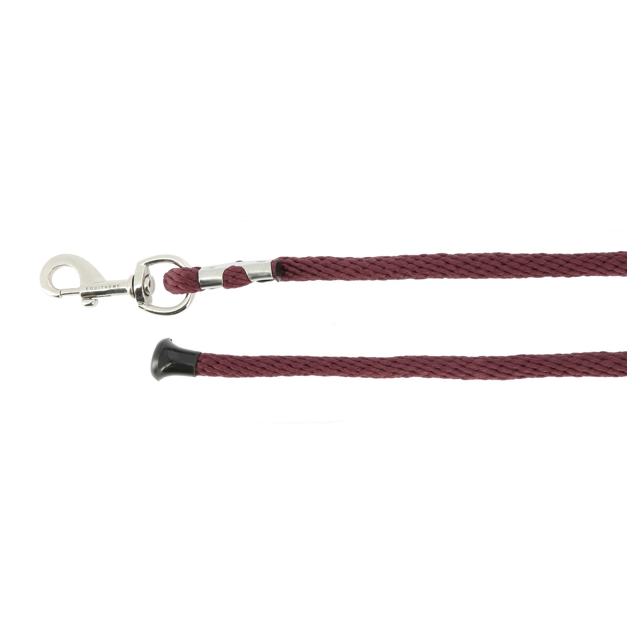 EQUITHÈME Soft Lead rope Burgundy 520087033