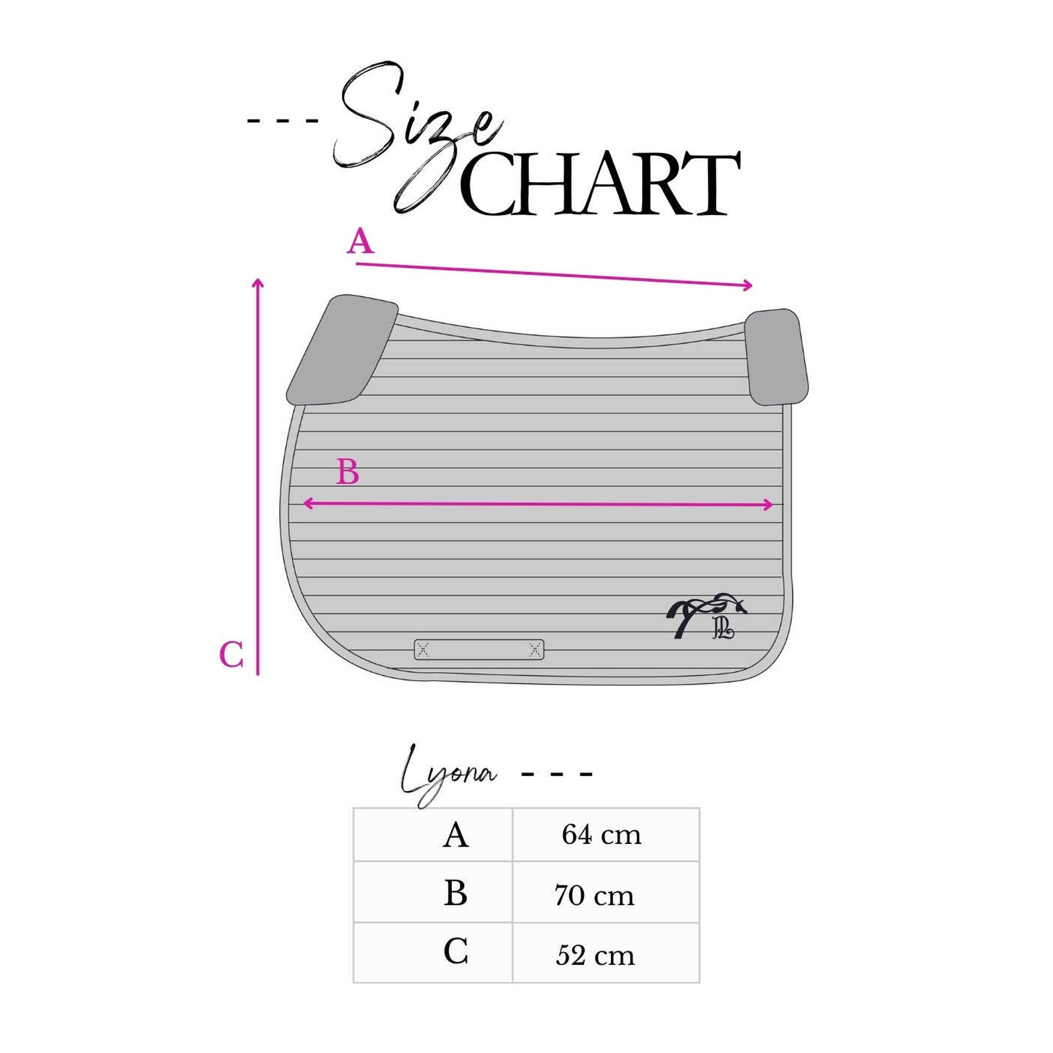 Pénélope Lyona Saddle Pad - All purpose Black 204832002