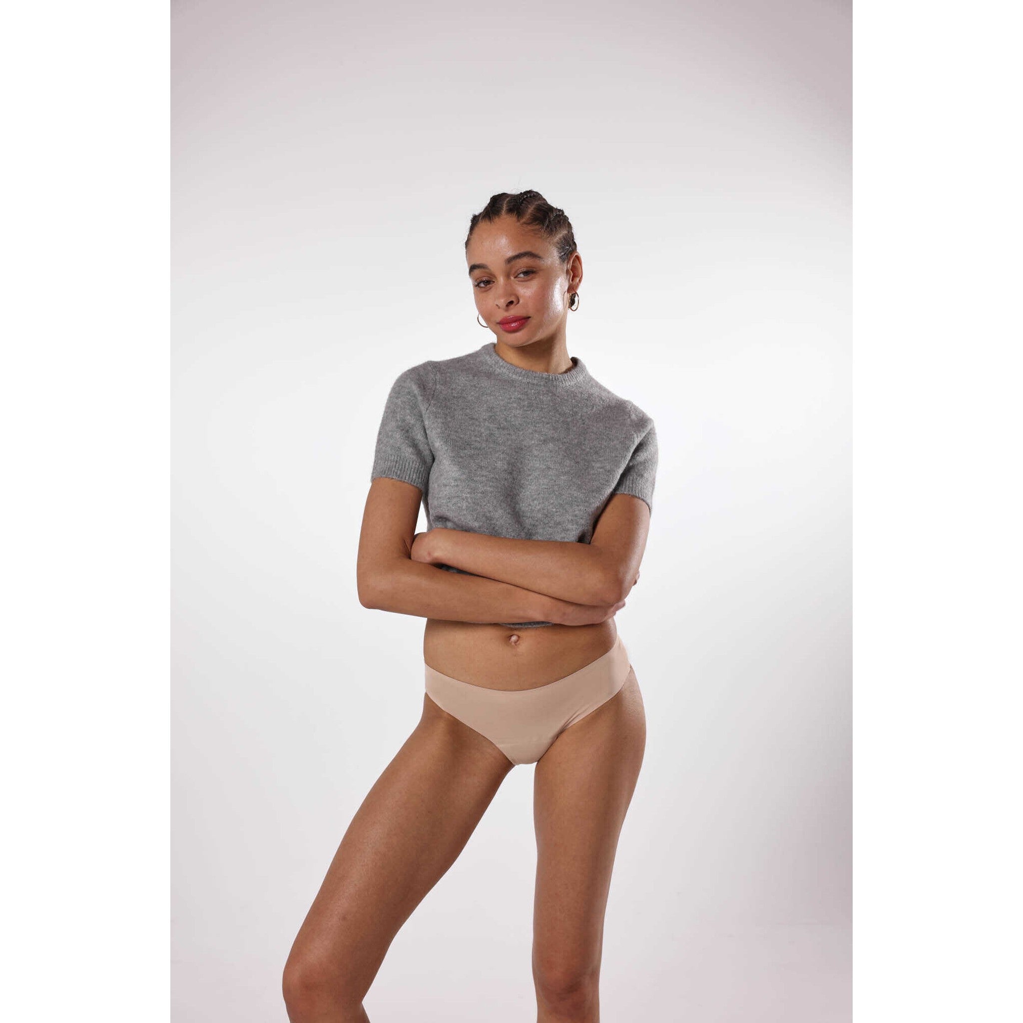 SMOON Séléné Medium Flow Menstrual Panty - Women Beige - 983101052_ambi_1