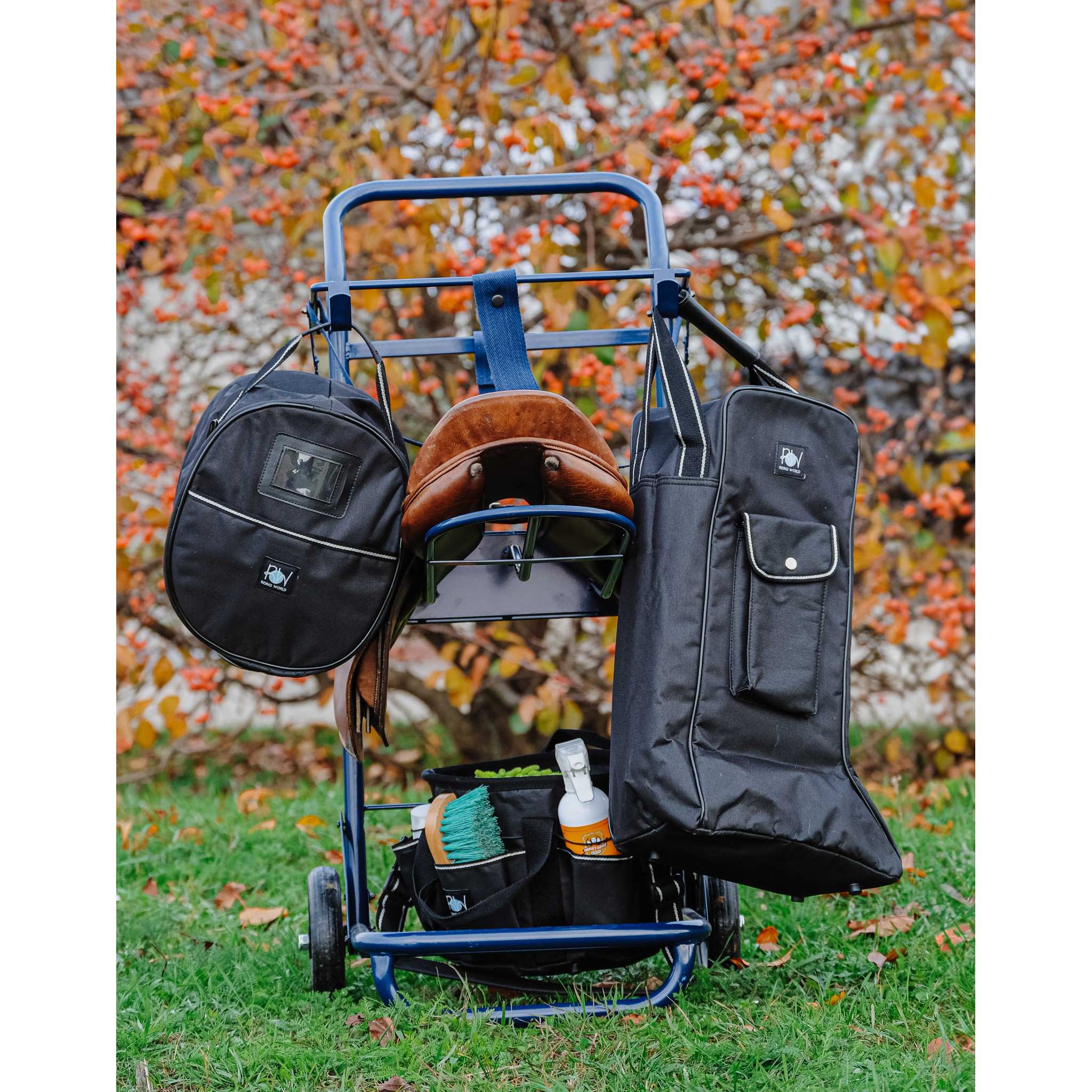 Riding World Multipocket grooming bag Black 910664002