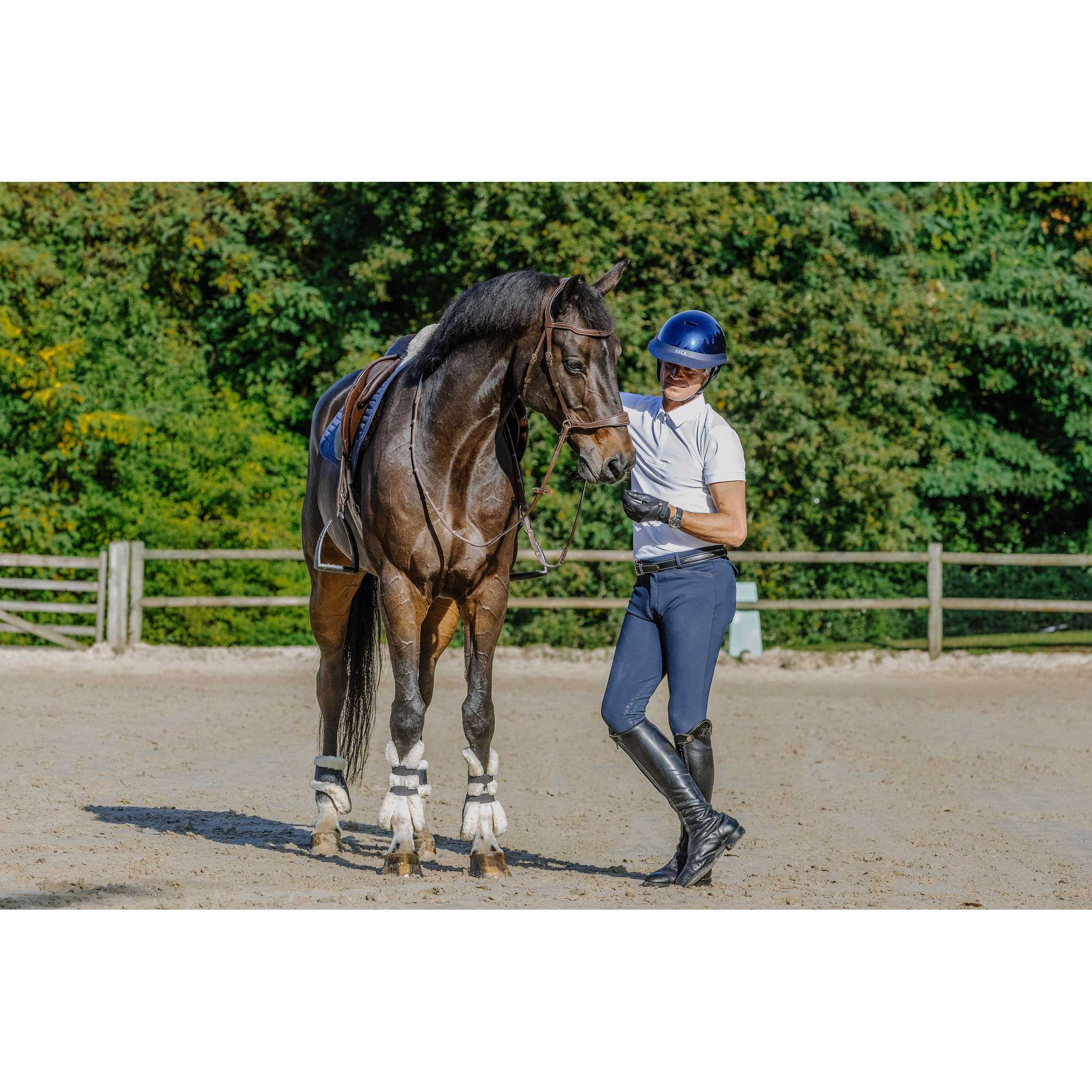 EQUITHÈME Chris Show Polo White 962089013