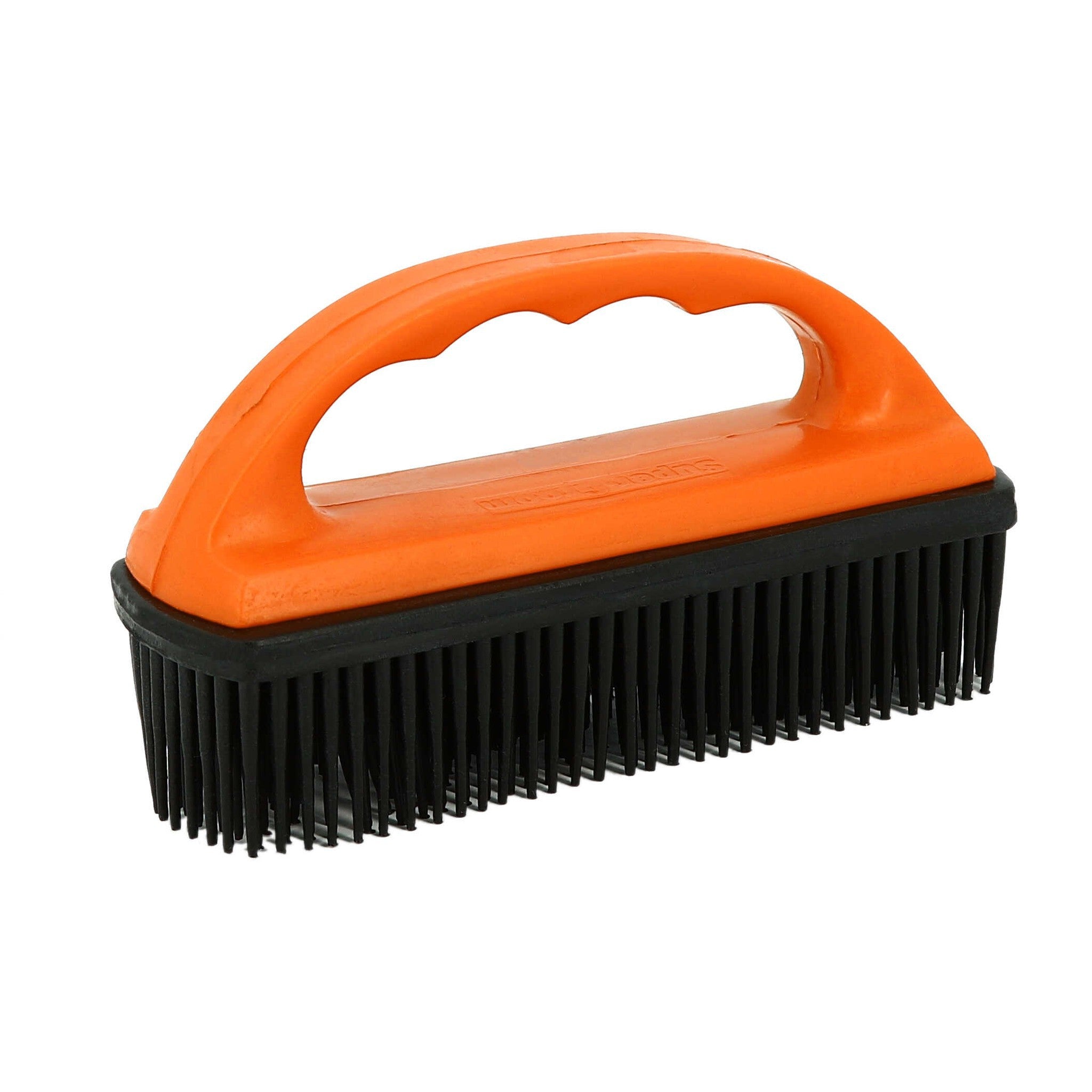 Hippo-Tonic Rubber Brush for saddle pads Red/black 700093302