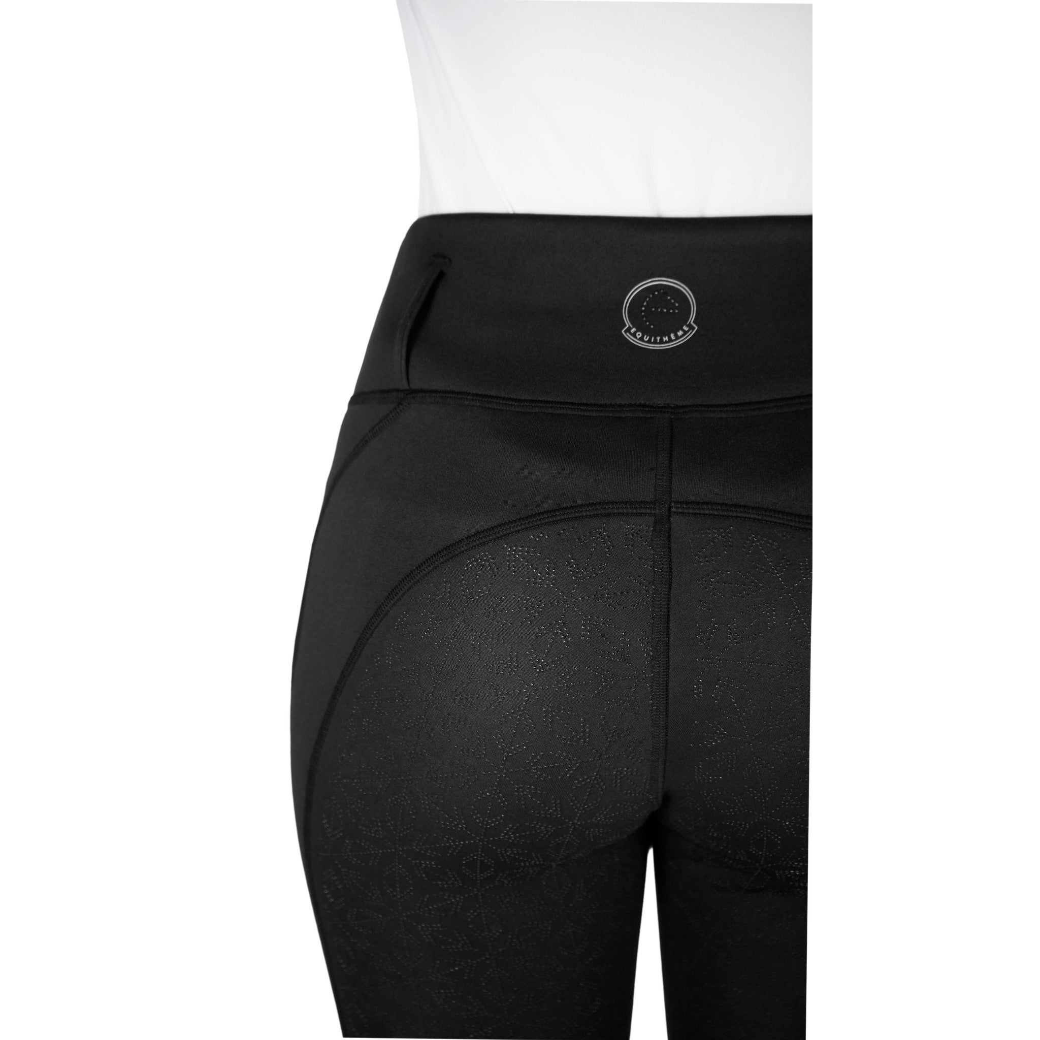 EQUITHÈME 'Je t'aime Neva' Leggings Black - 979168236_zoom_2