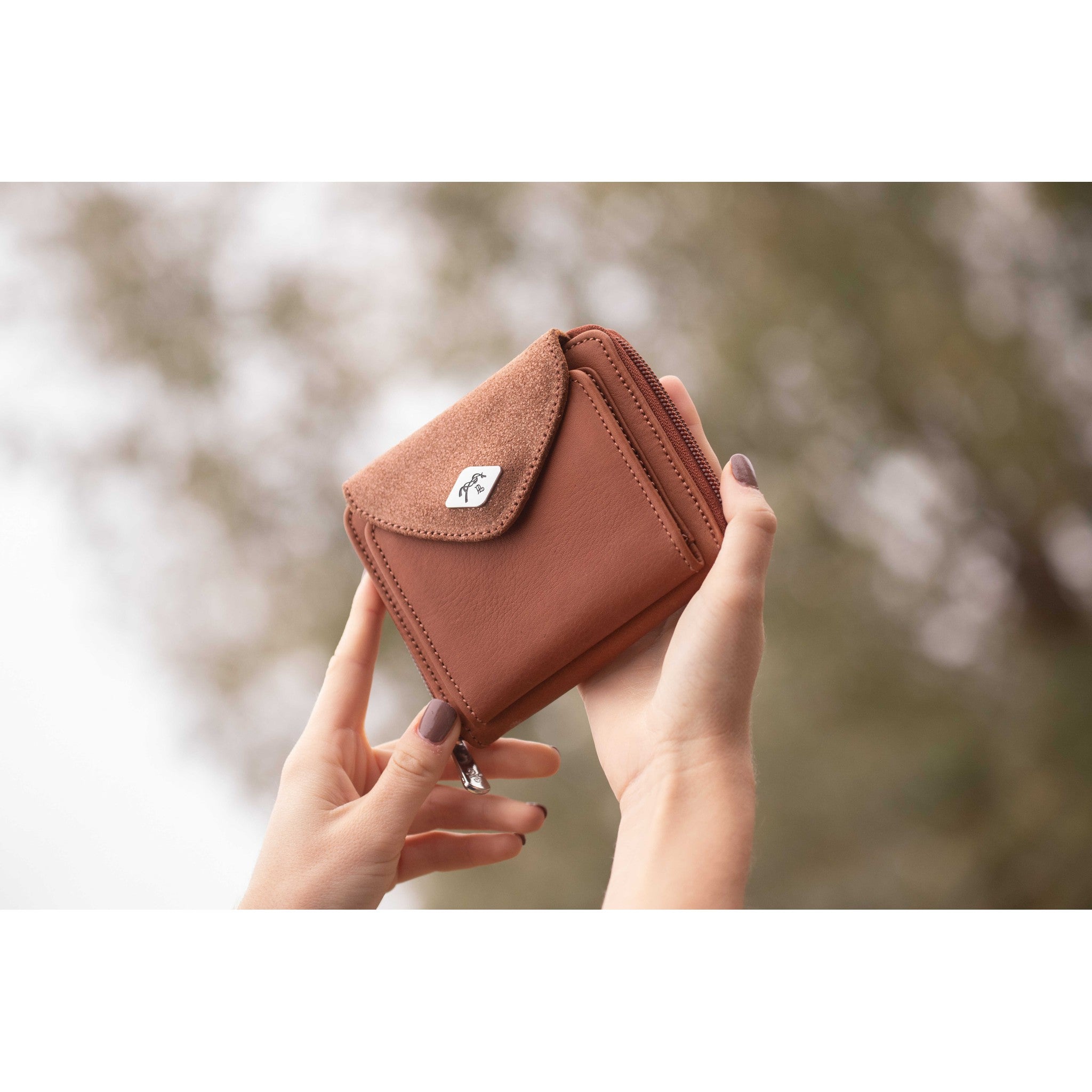 Penelope Clémence Leather Wallet Cognac - 936024014_ambi_5