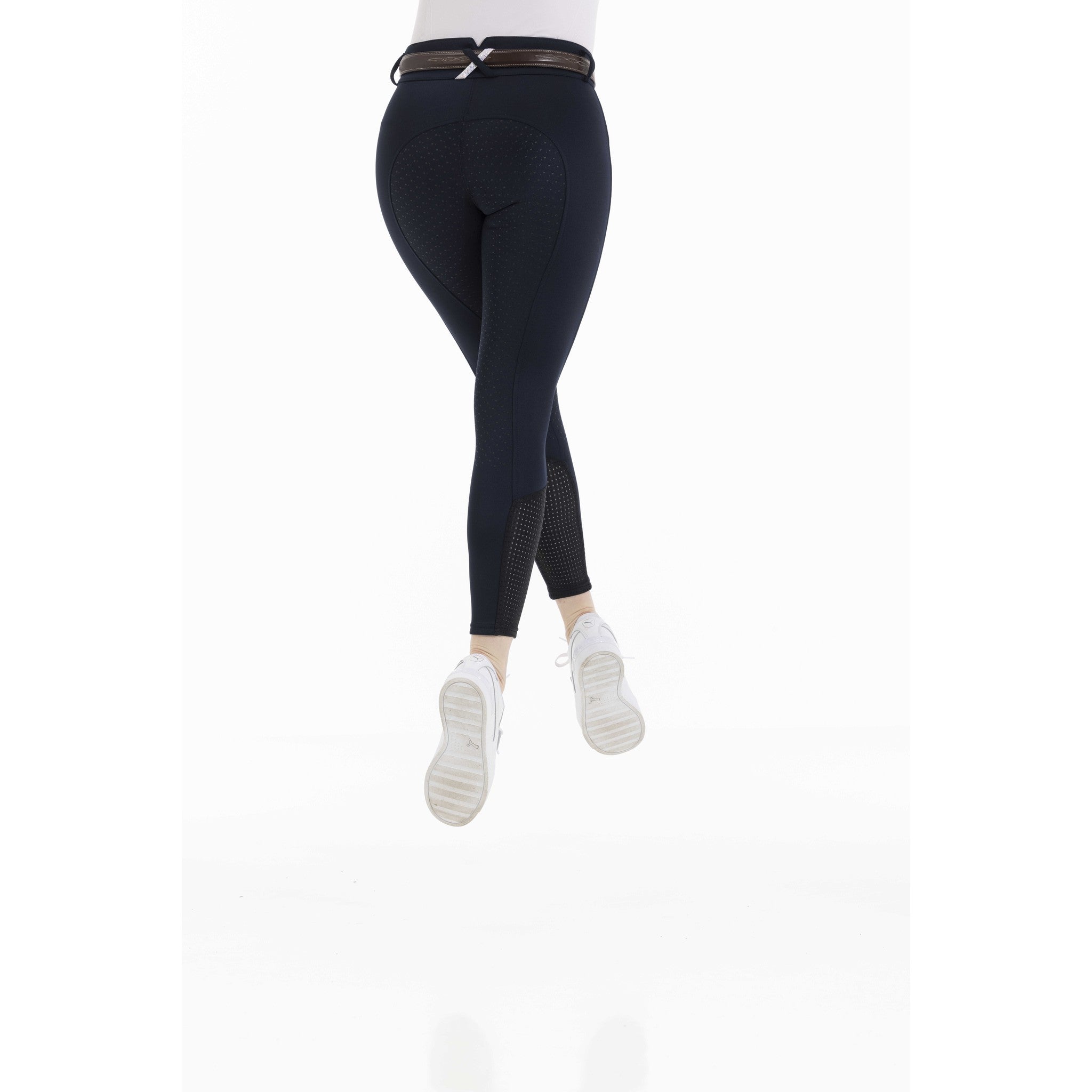 EQUITHÈME Claudine Breeches with silicone full seat - Ladies Navy blue 979788736