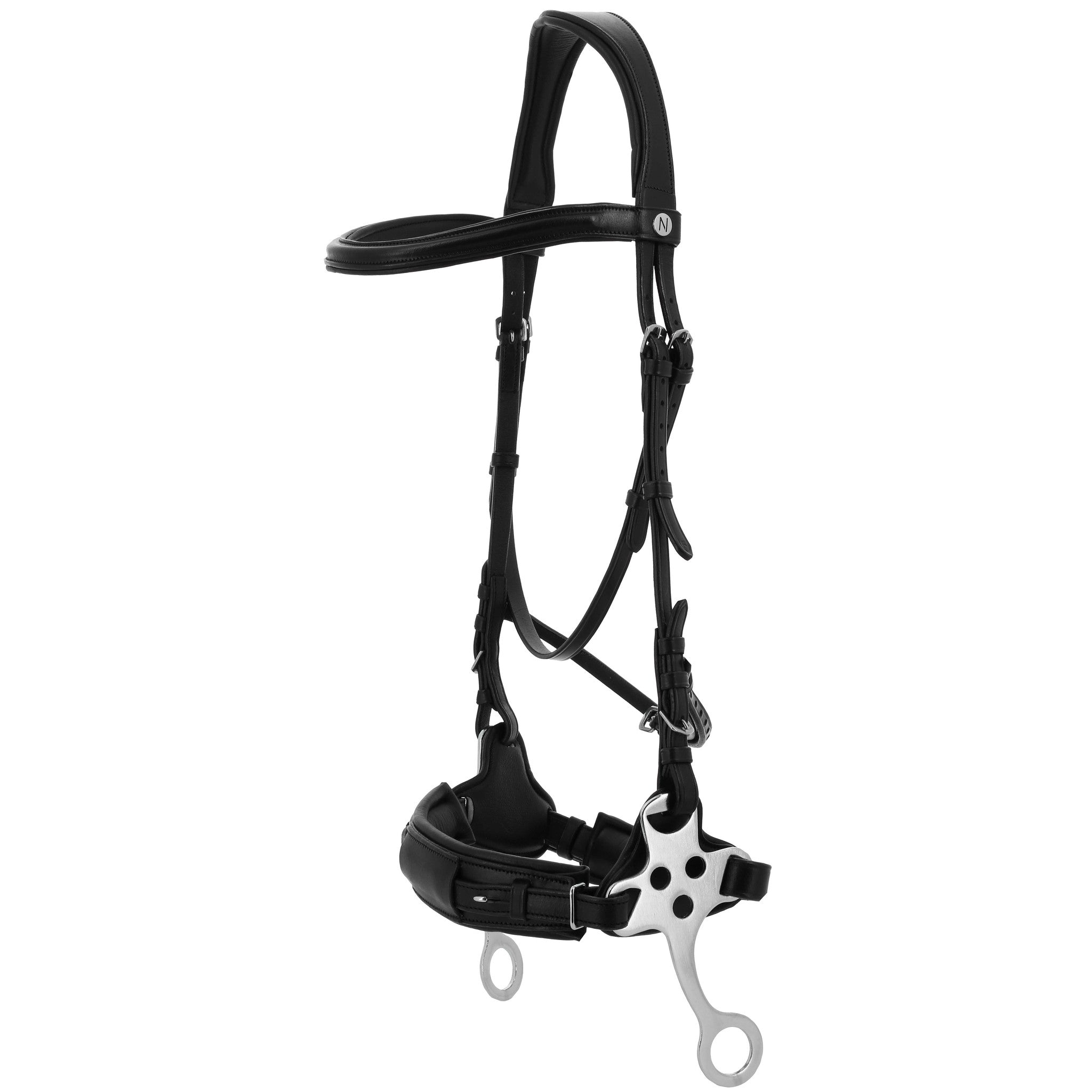 NORTON Hackamore Bridle - Compet Black - 301904302_packshot_1