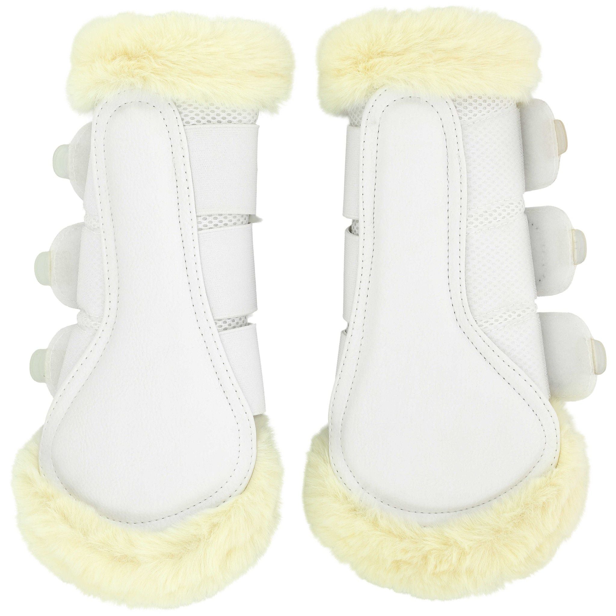 Je t’aime EQUITHÈME Snuggy Closed Boots White 530213302