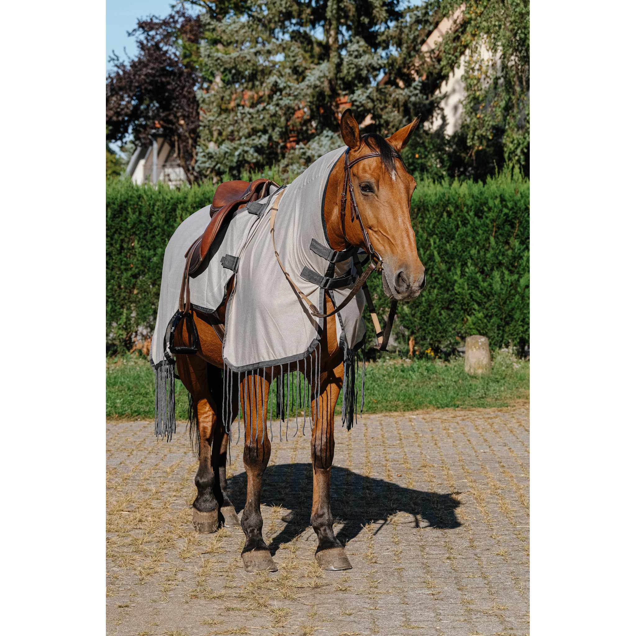 Riding World Work Fly Sheet Grey 400703063