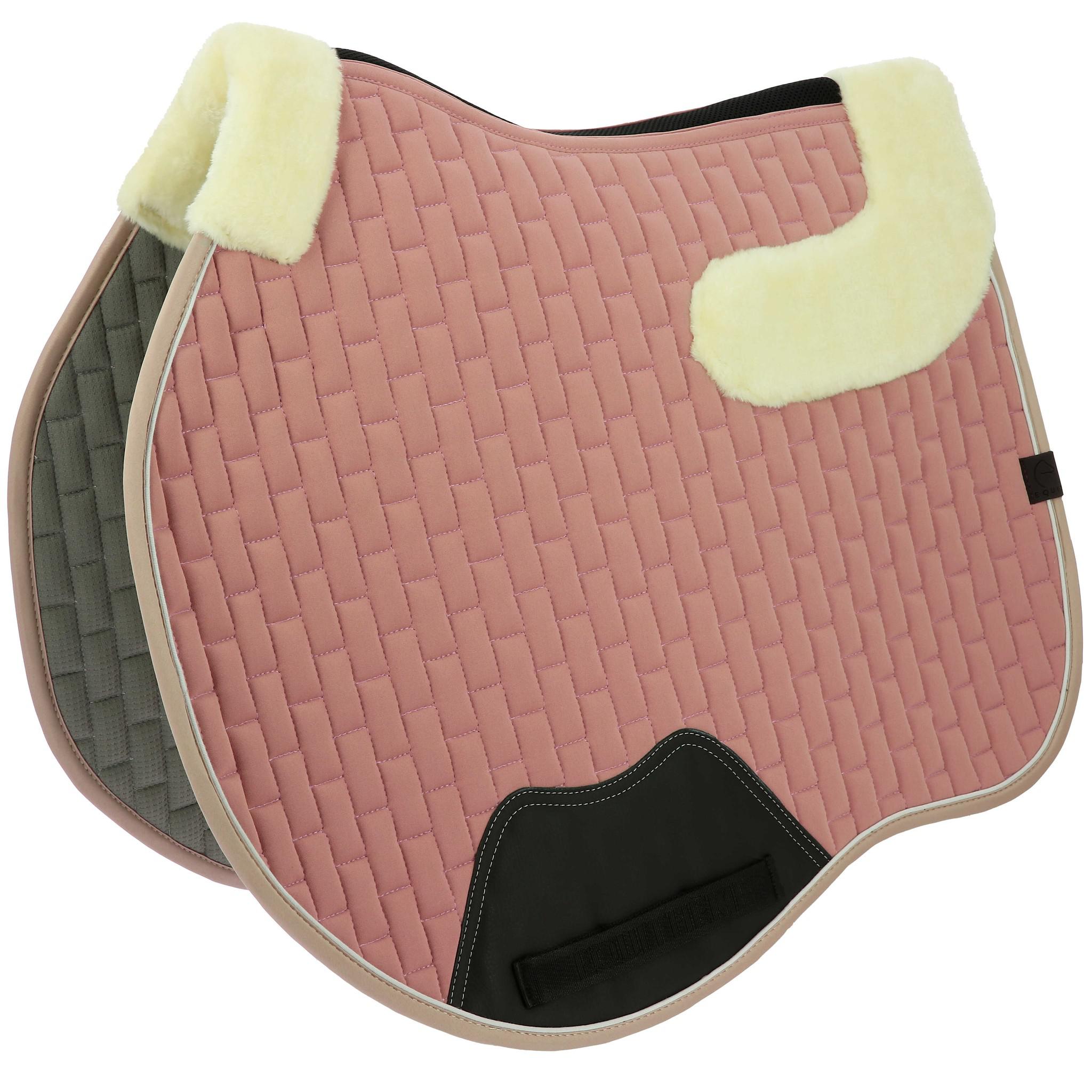 EQUITHÈME Dinard Saddle Pad - All purpose Pink 204007013