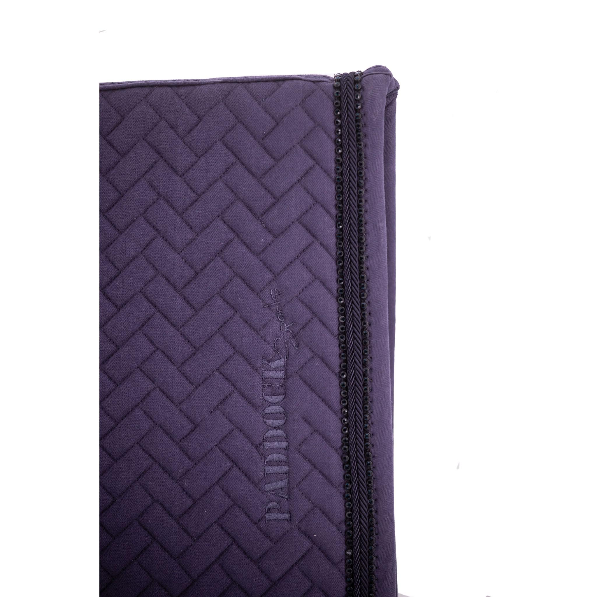 Paddock Sports Poppy Saddle Pad - All purpose Navy blue 204843007