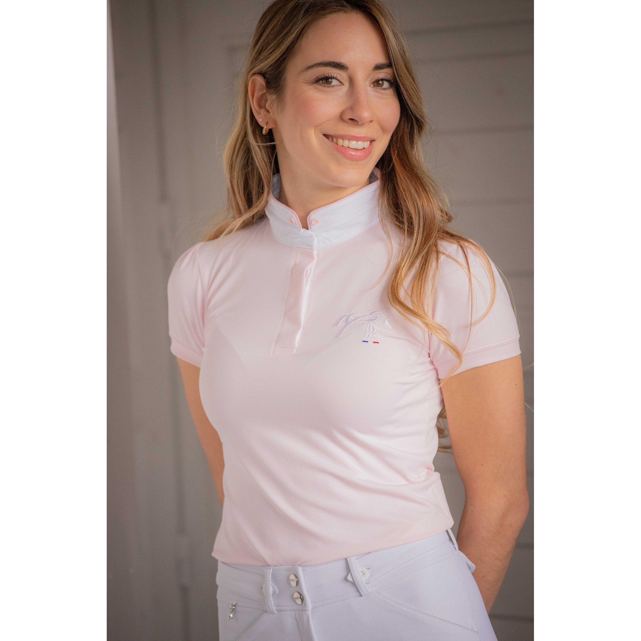 Penelope Madrid Competition Polo - Women's Pink - 987901131_ambi_1