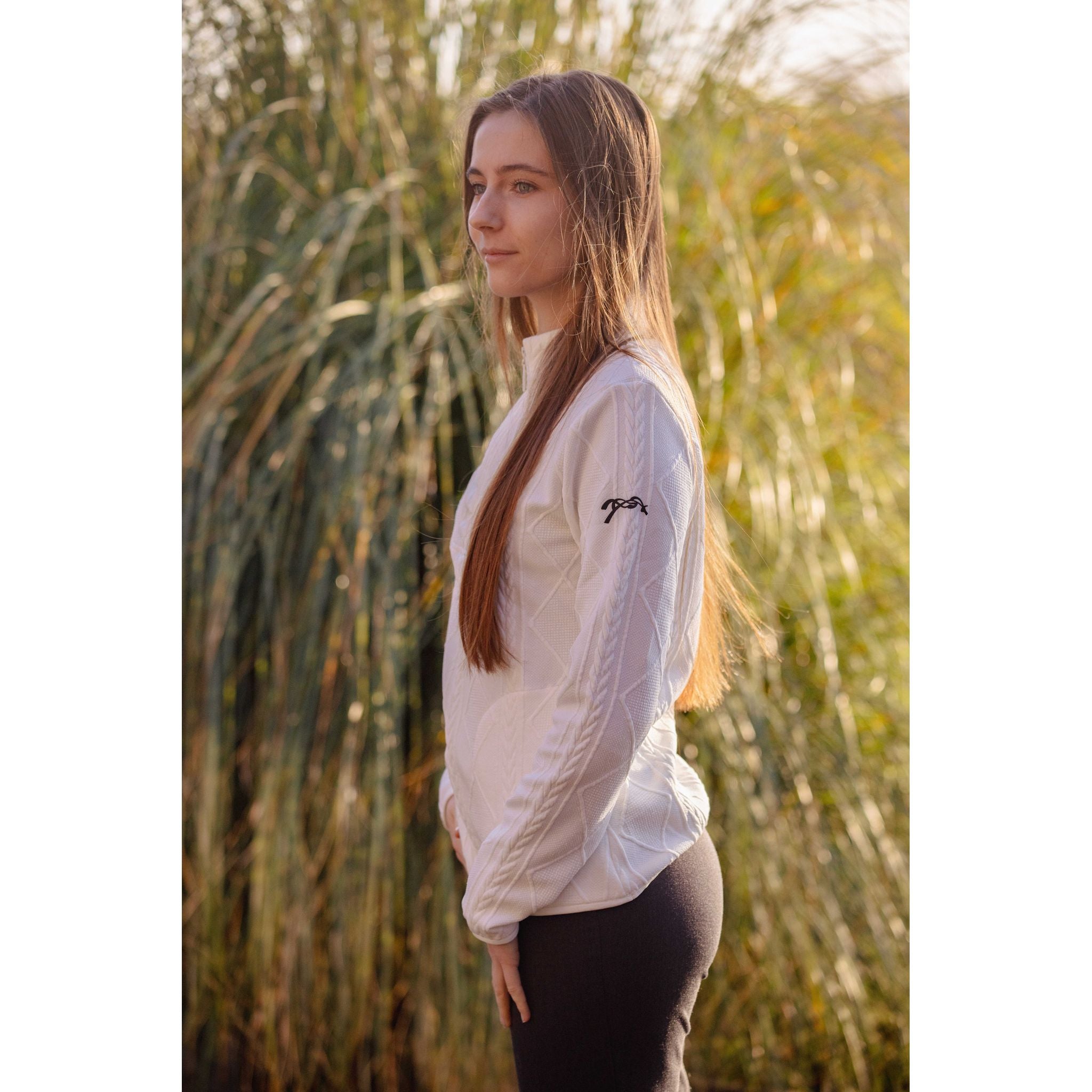 Penelope Violette Sweater - Women's Ecru - 963363051_ambi_1