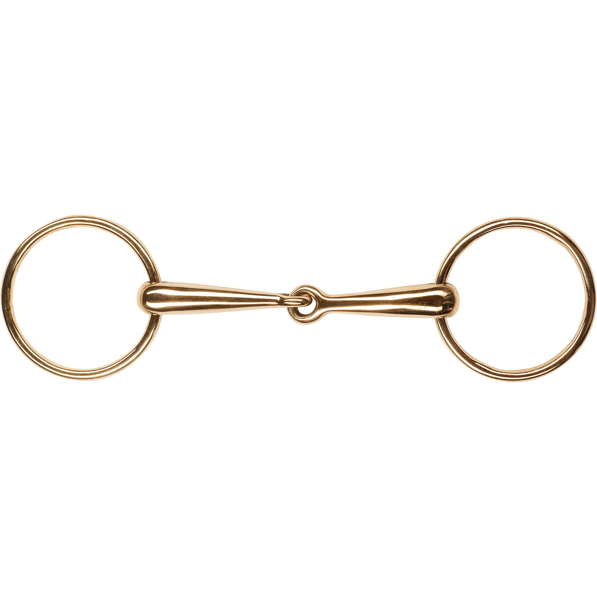 Feeling Cyprium loose Ring Snaffle with thin solid mouthpiece 600061135