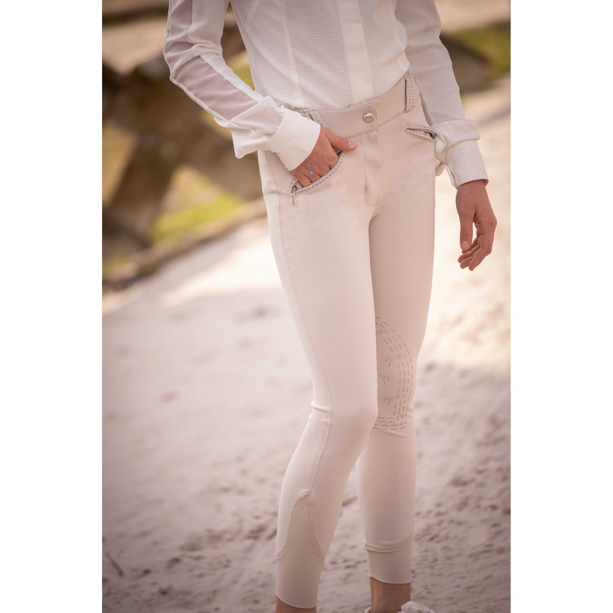 Eden by Pénélope New Romy Breeches - Children Beige 980920510
