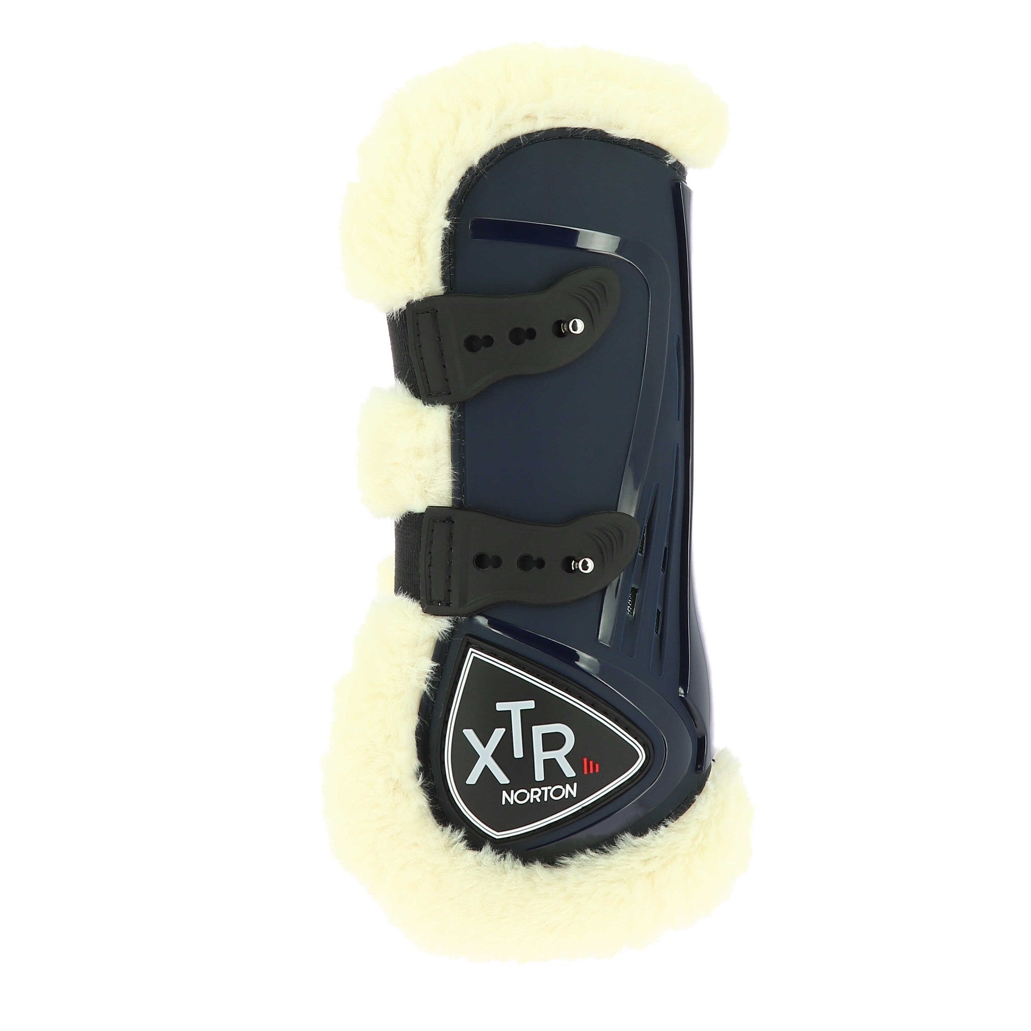 Norton XTR Sheepskin Tendon Boots with Buttons - Navy blue - 530672073_packshot_4