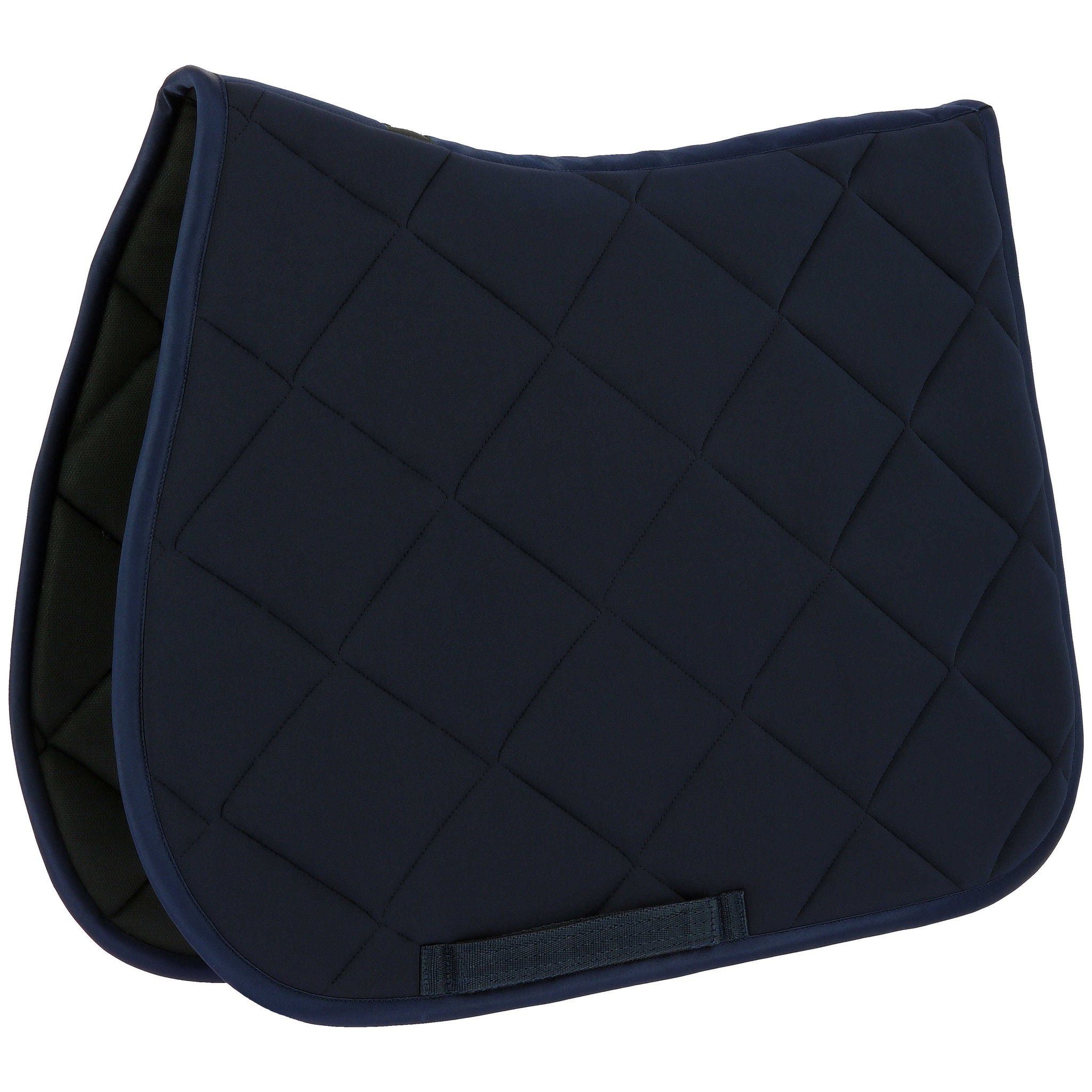 Riding World Essentiel Saddle Pad - All purpose Navy blue 204060007