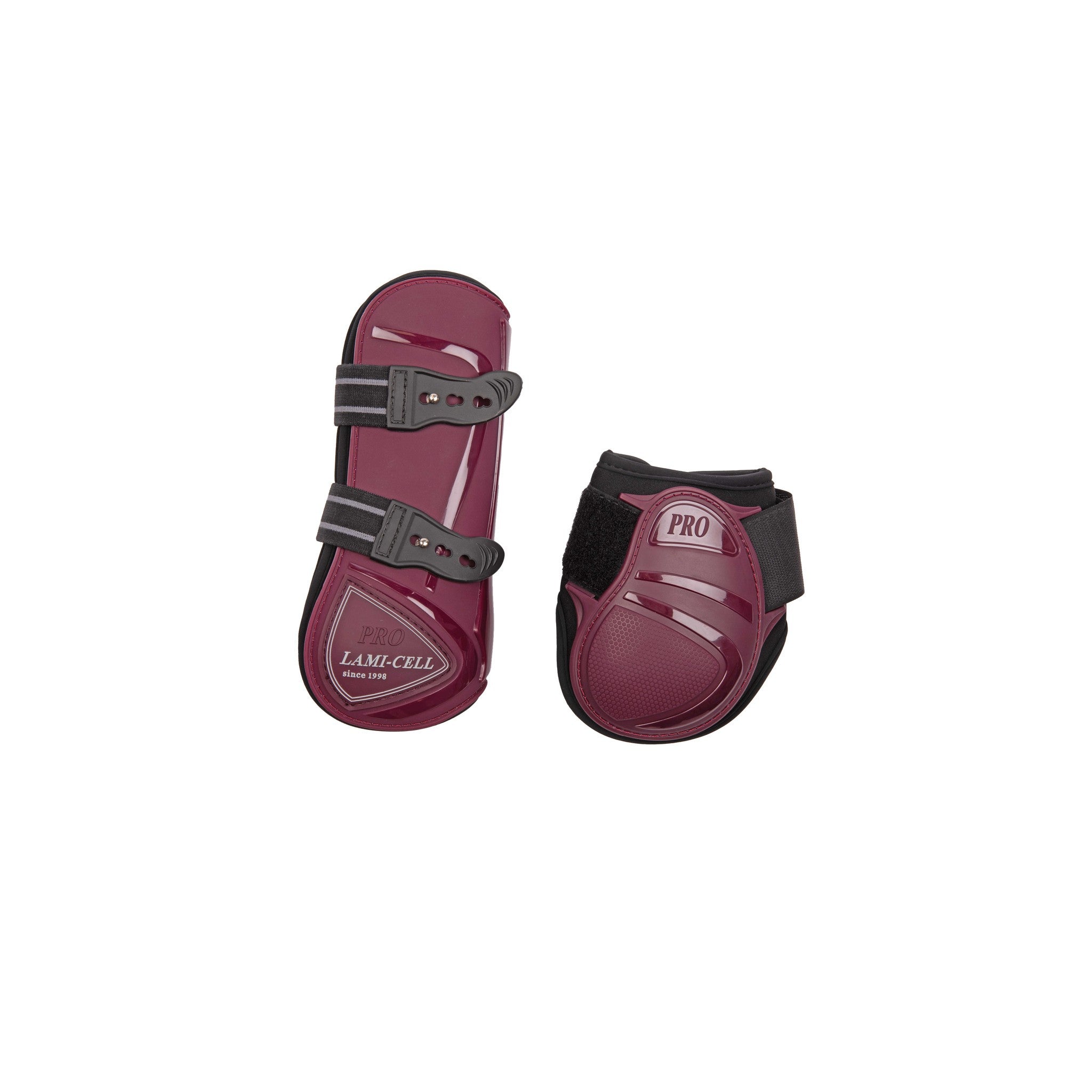 Lami-Cell Elite Fetlock and Tendon Boots Burgundy 550141333