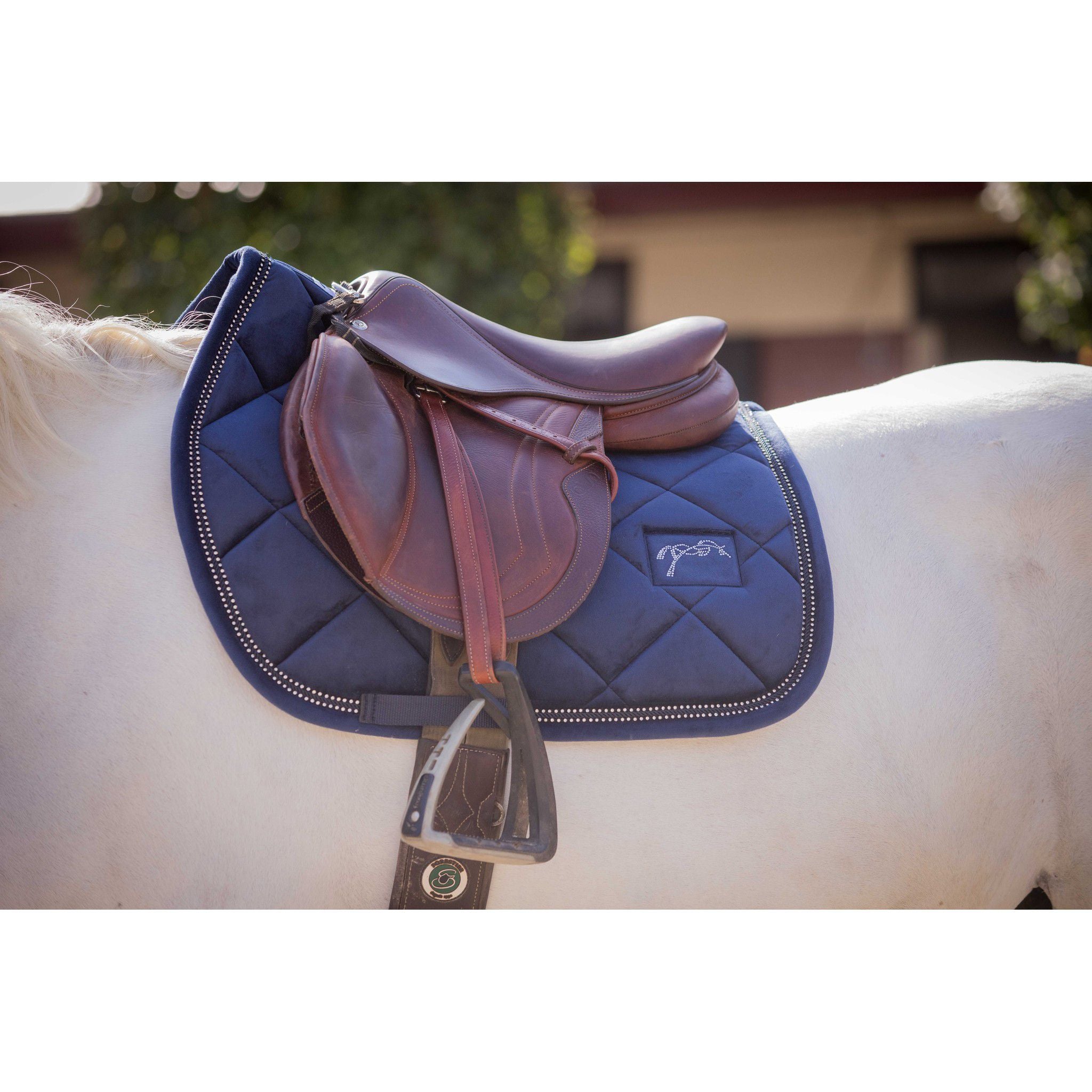 Eden by Pénélope New Strass Saddle pad - All purpose Navy blue 204842007